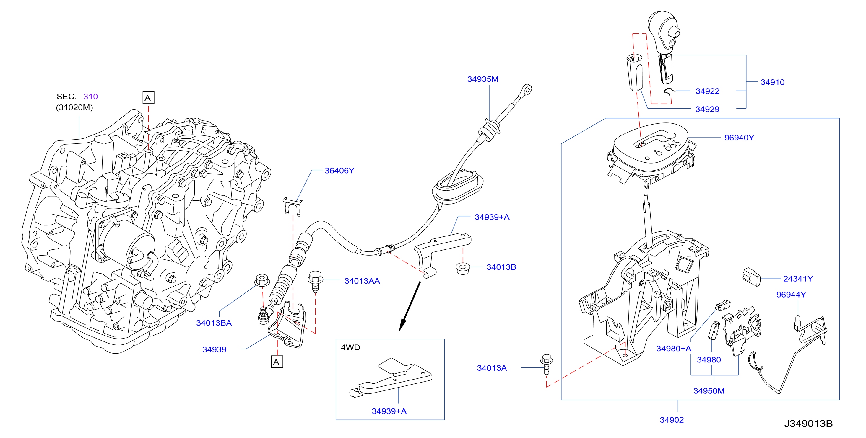 Auto Transmission Control Device