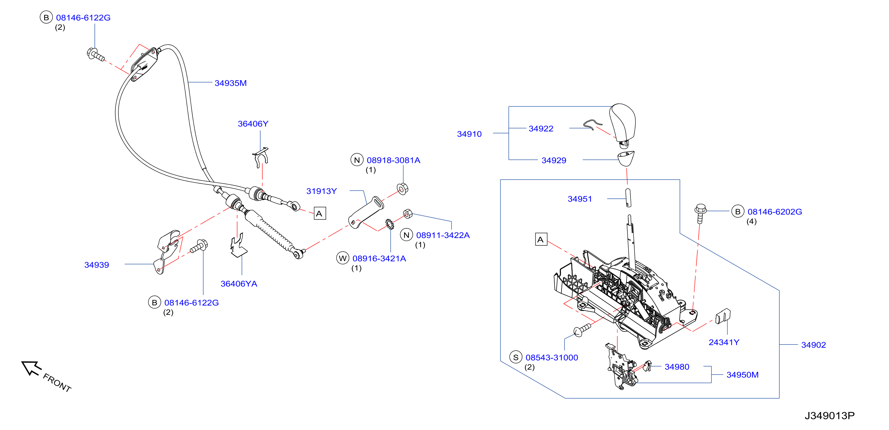 Auto Transmission Control Device I Key