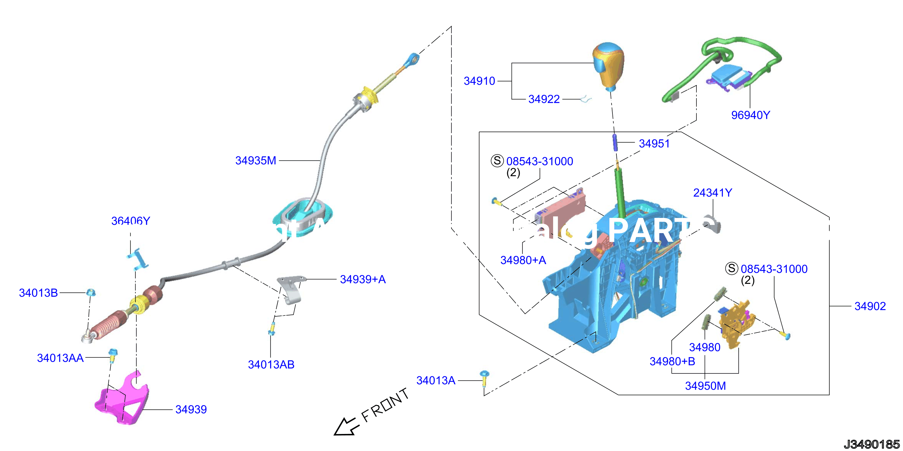 Auto Transmission Control Device
