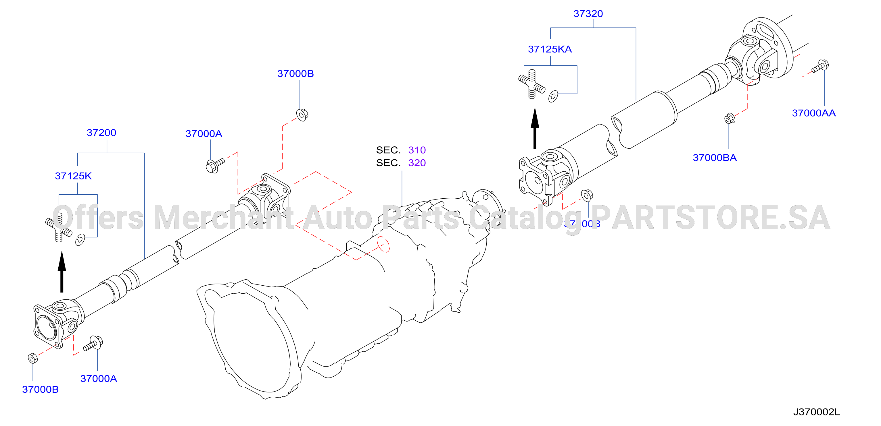 Propeller Shaft Tb48De