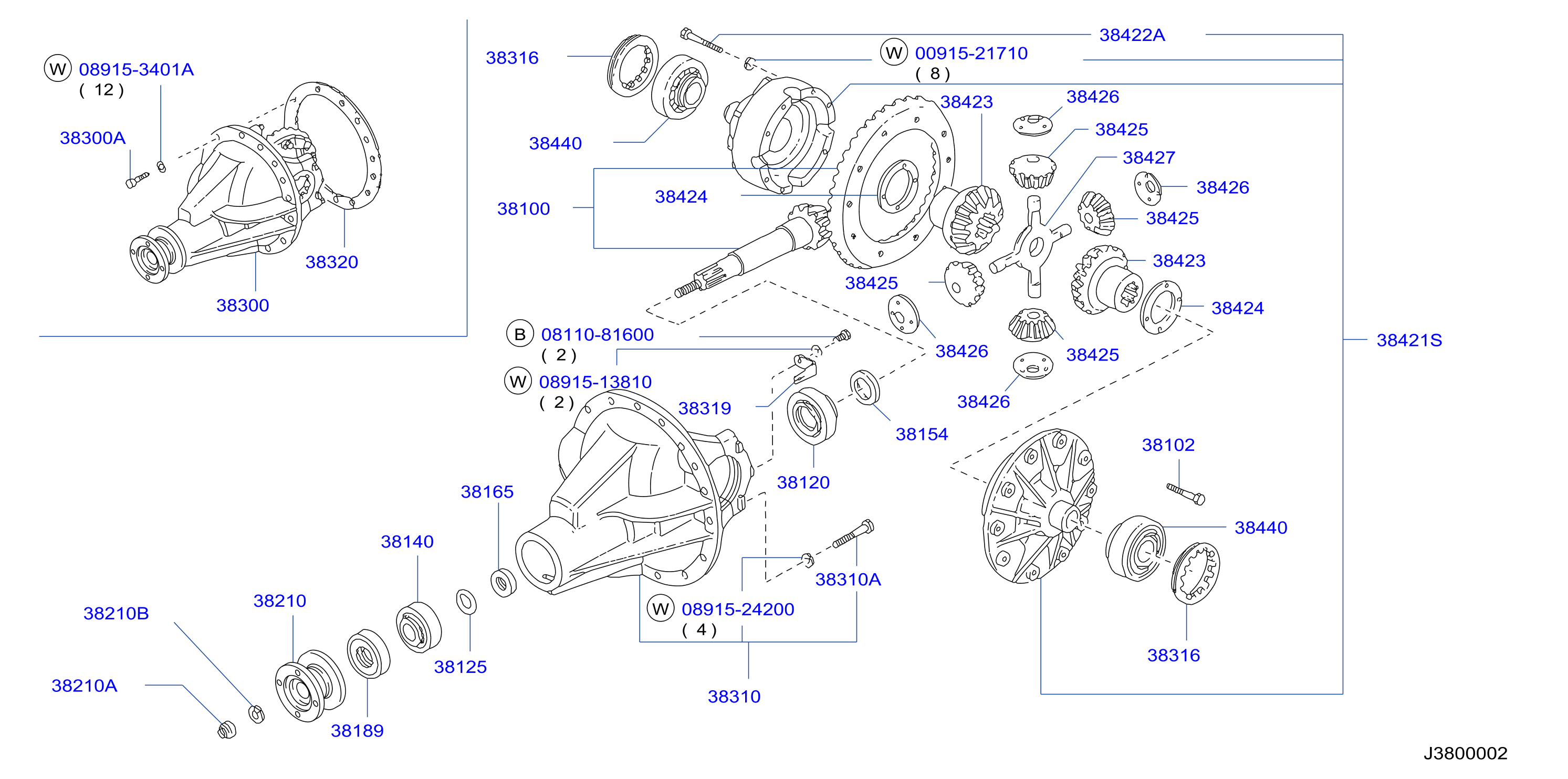 Rear Final Drive H260B