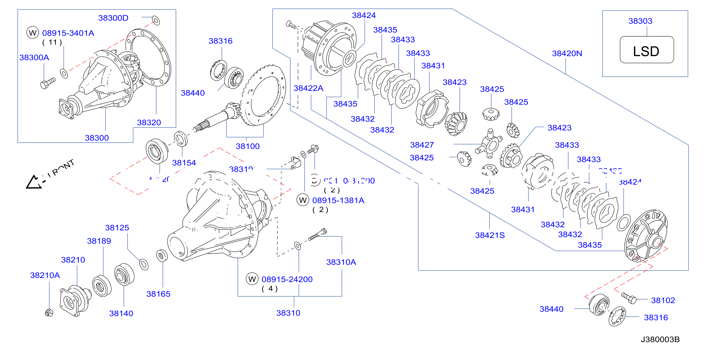 Rear Final Drive Lsd