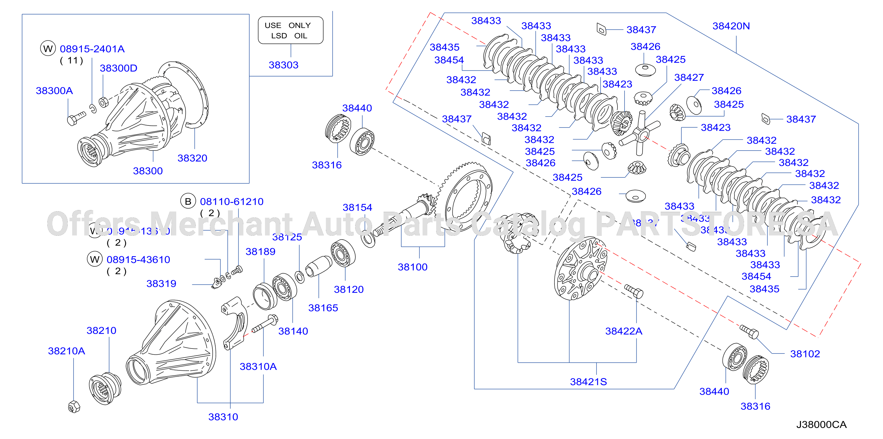 Rear Final Drive 4Wd