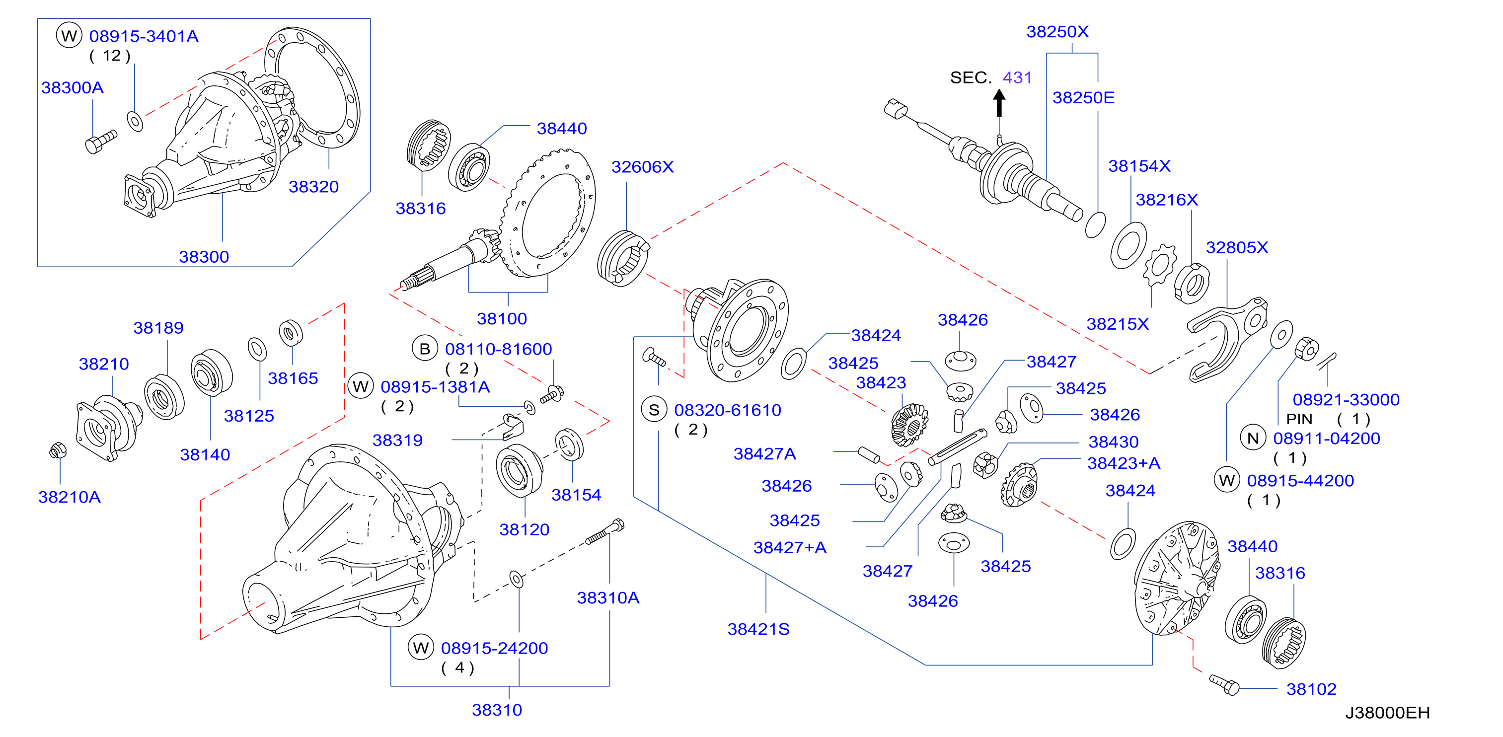 Rear Final Drive Diff Lock