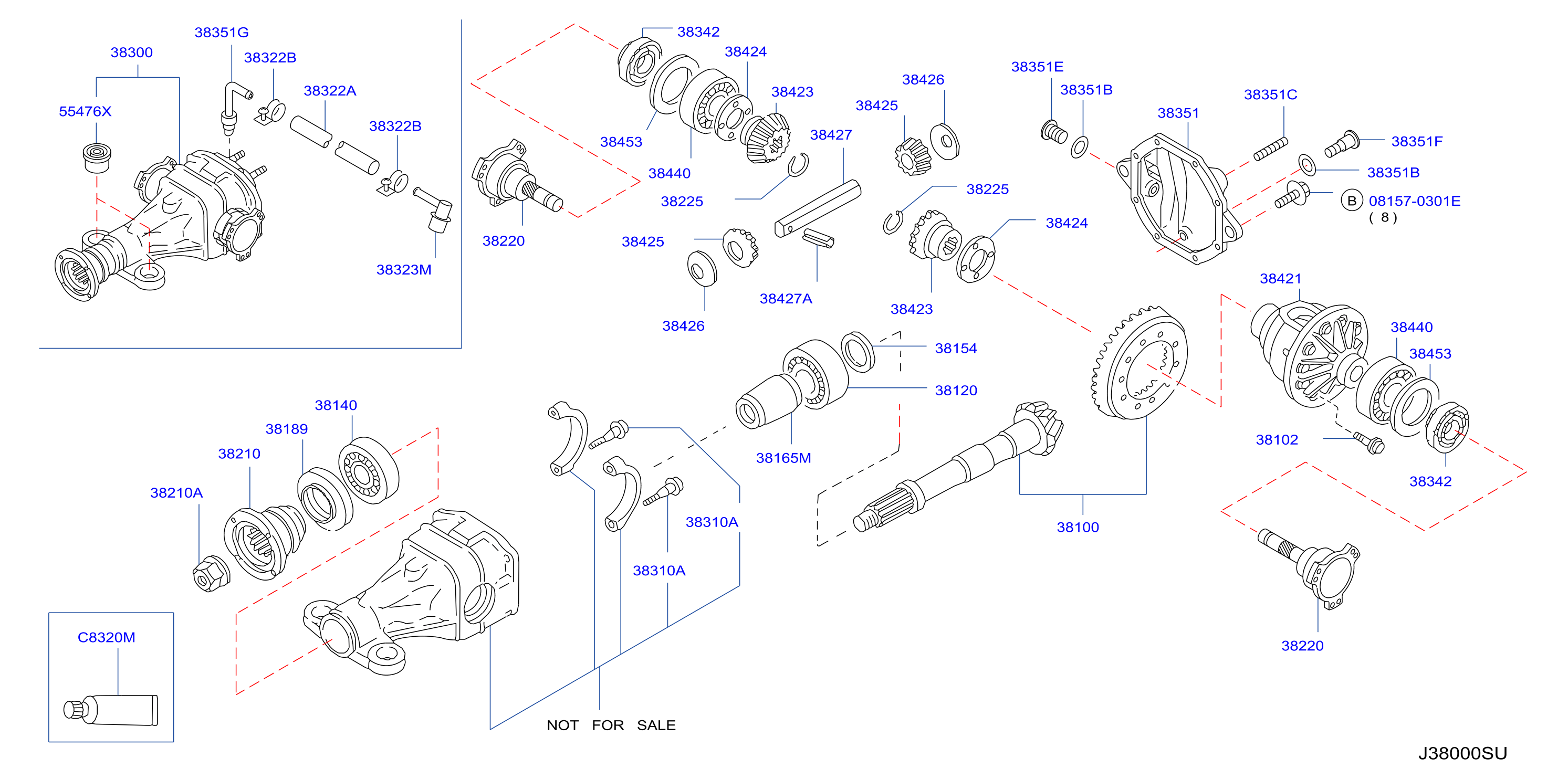 Rear Final Drive 2Pin
