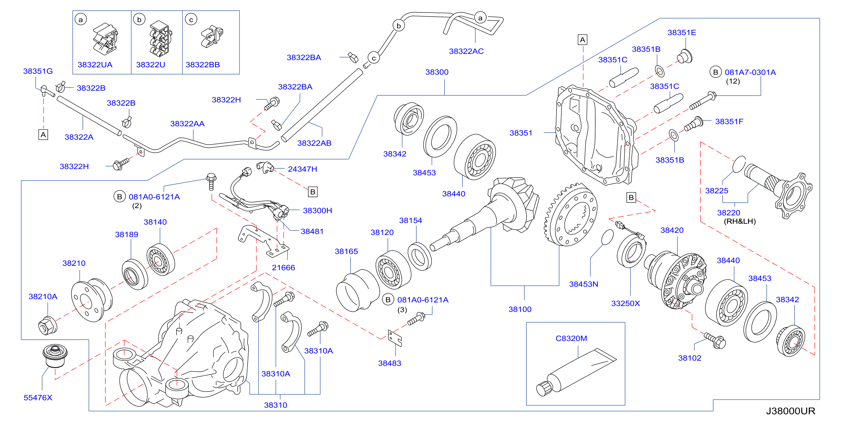 Rear Final Drive Lsd Rr Diff