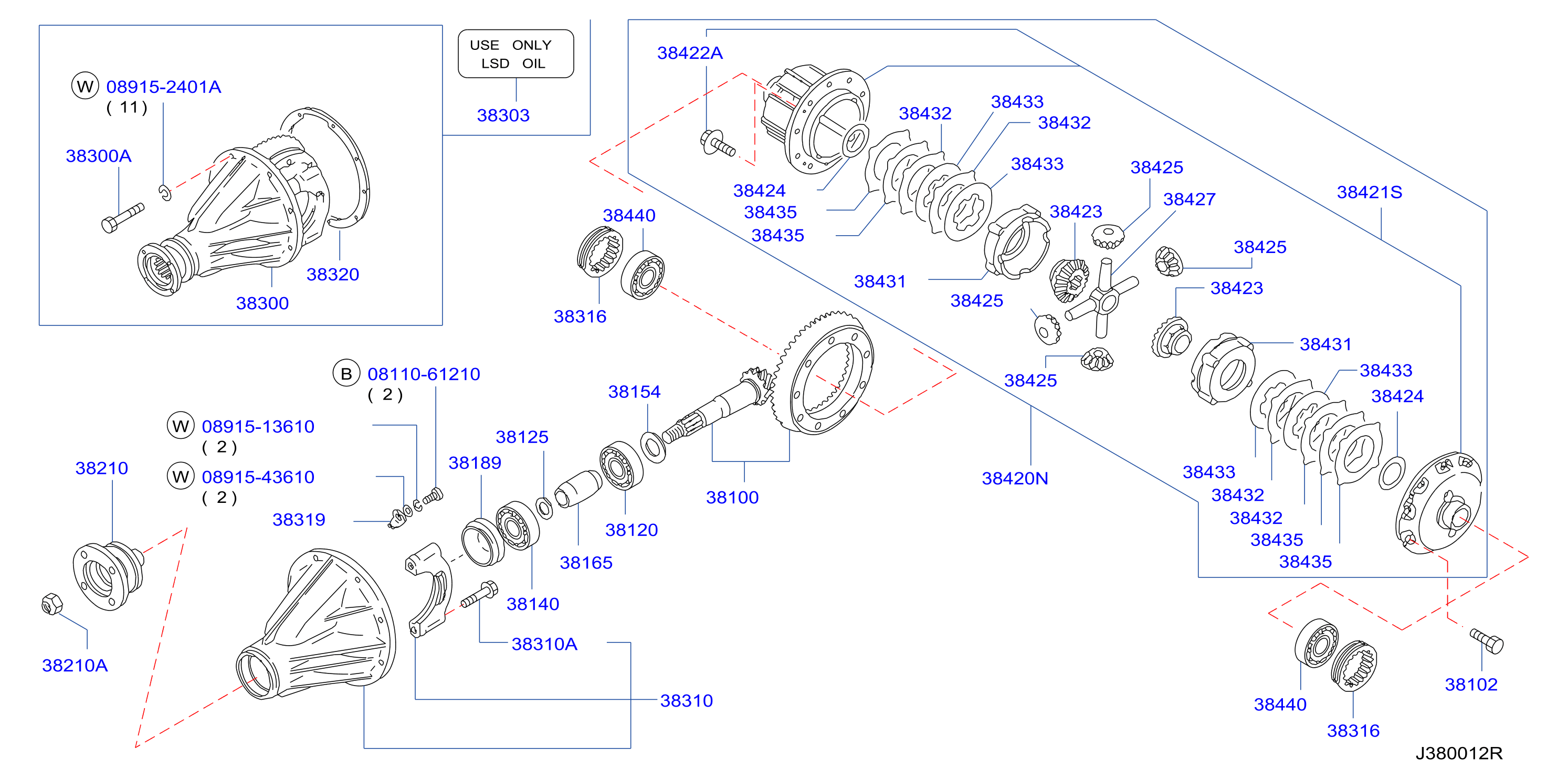 Rear Final Drive Lsd Diff6