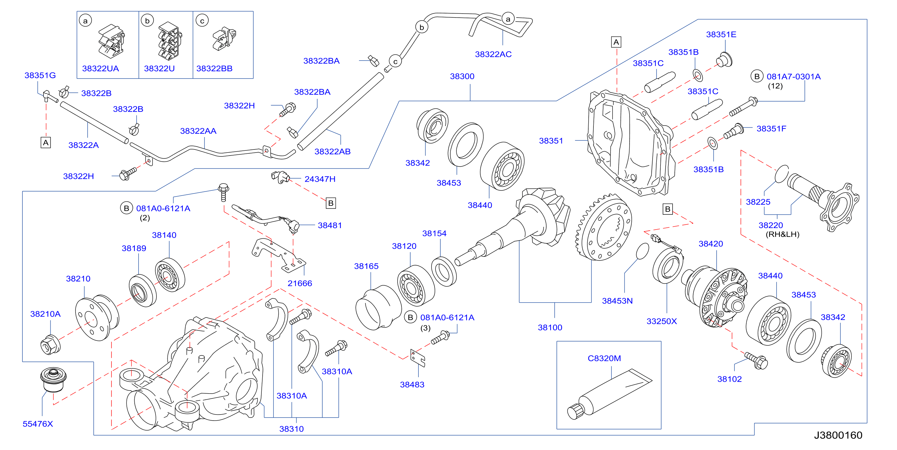 Rear Final Drive Lsd Rr Diff