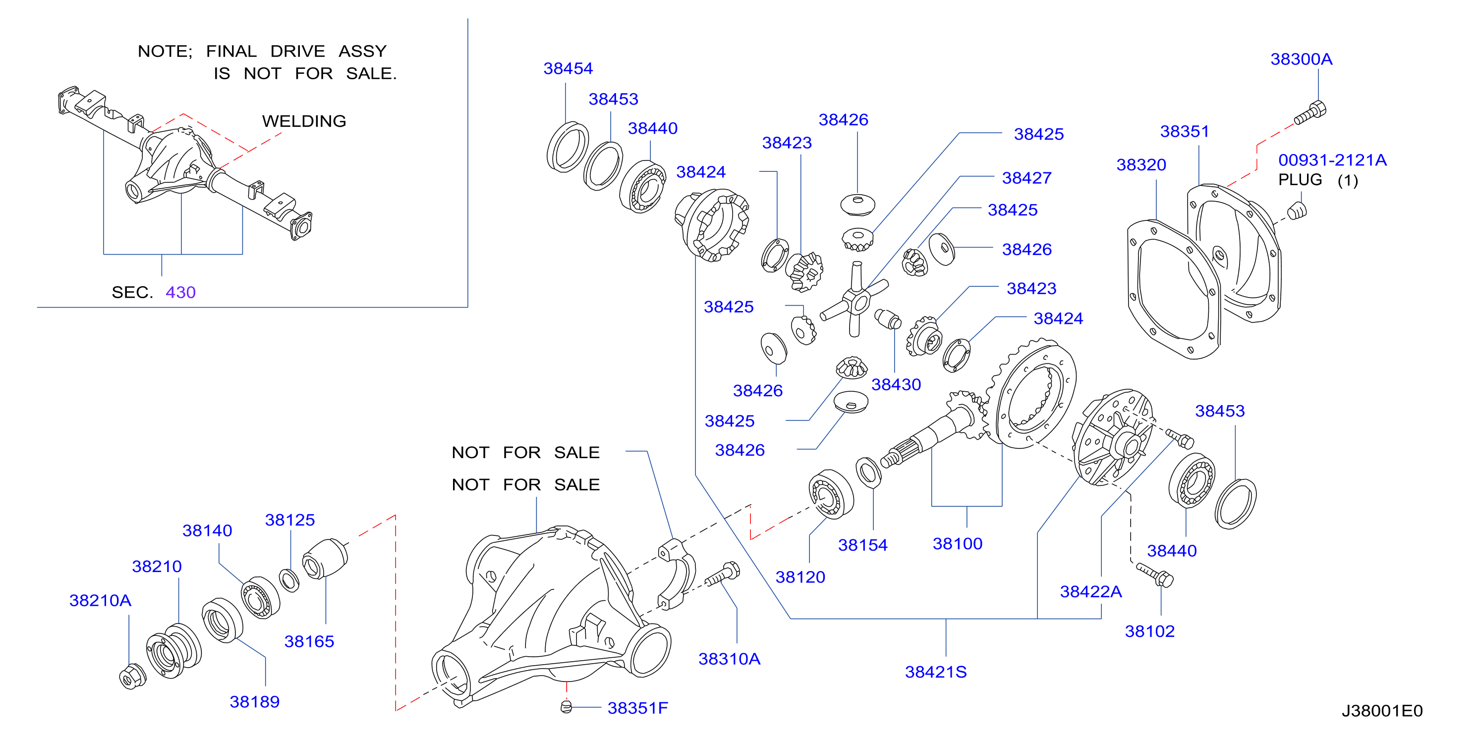 Rear Final Drive C200 4Pin Abs