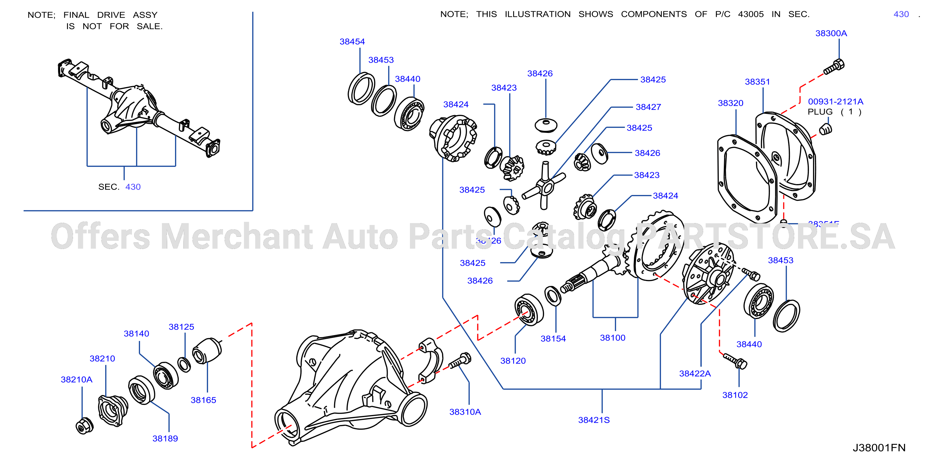 Rear Final Drive C200B