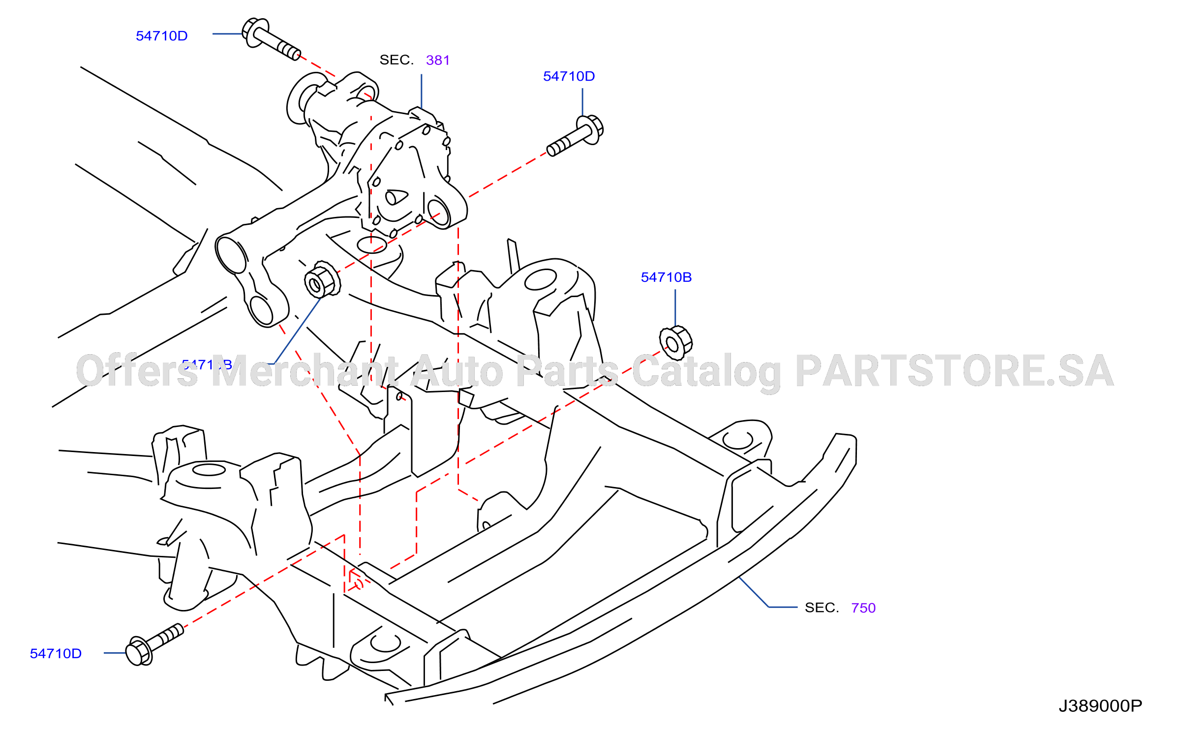 Front Final Drive Mounting