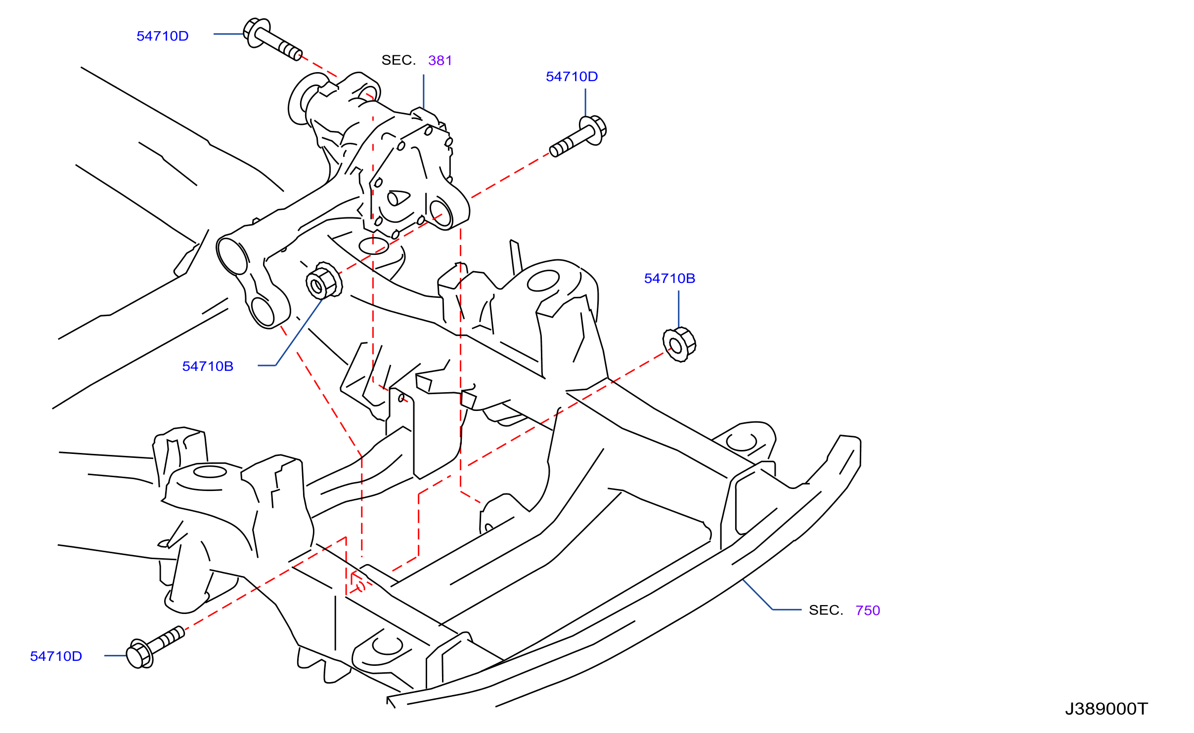 Front Final Drive Mounting