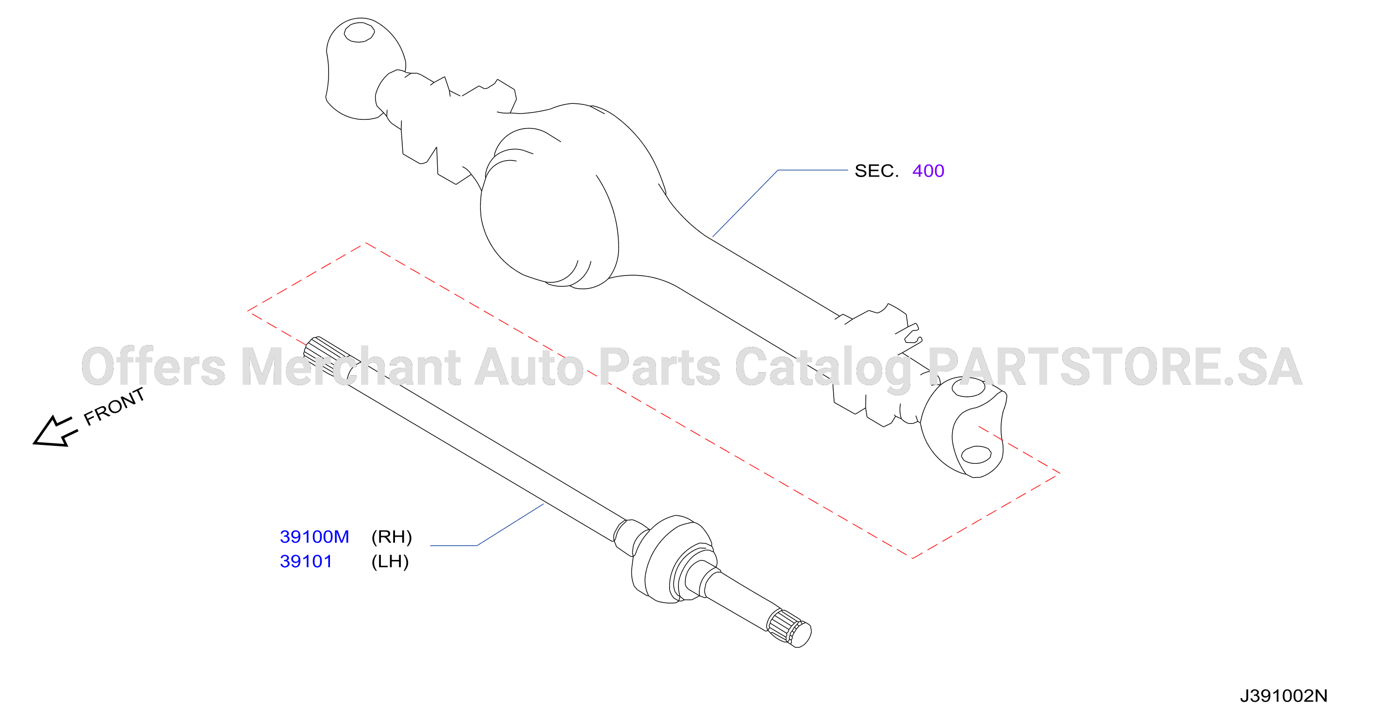 Front Drive Shaft