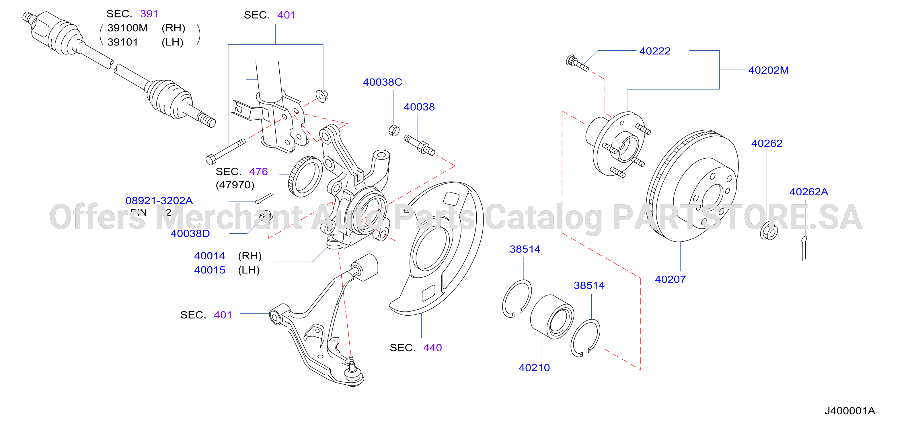Front Axle
