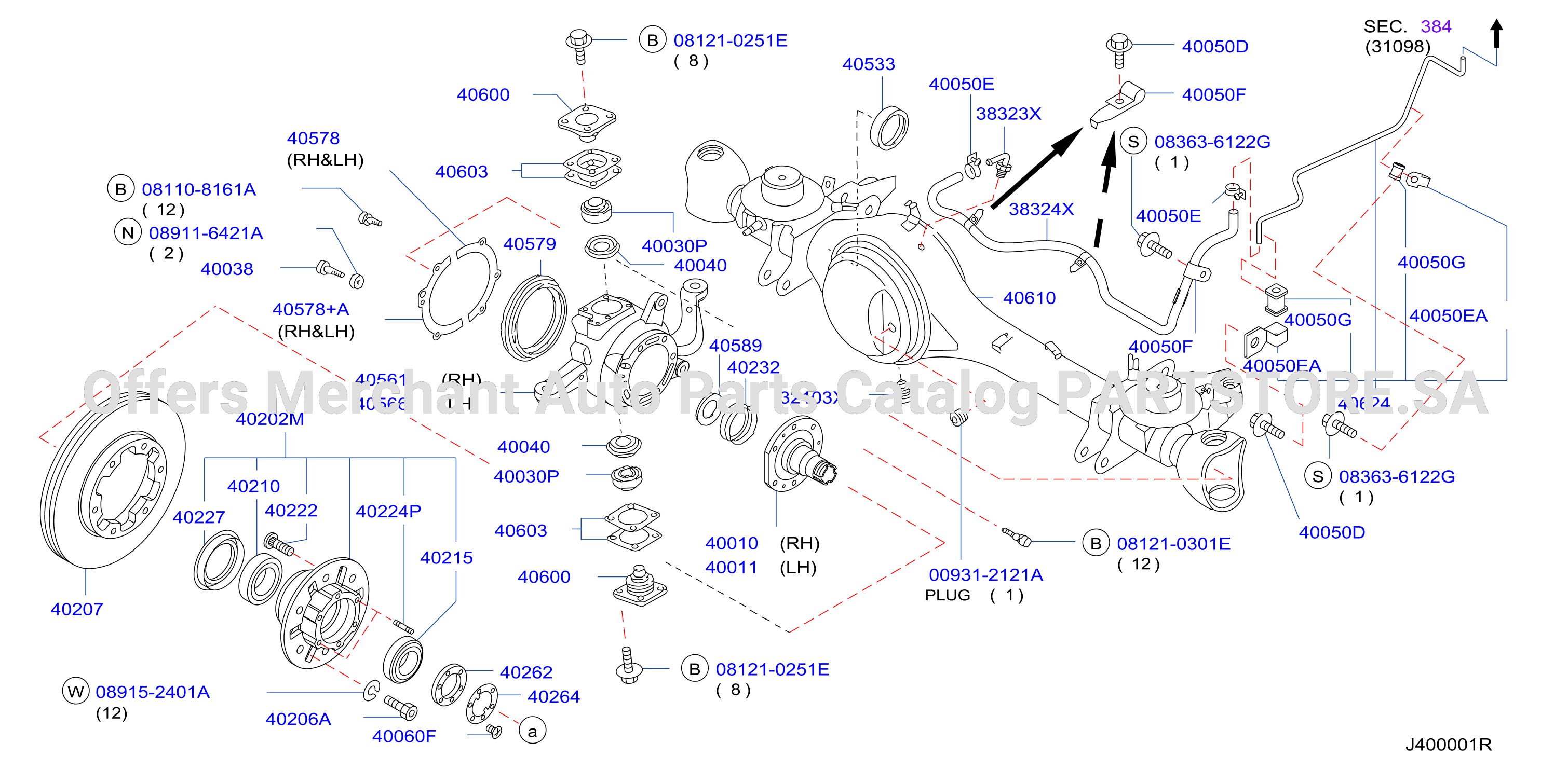 Front Axle Front Axle Parts