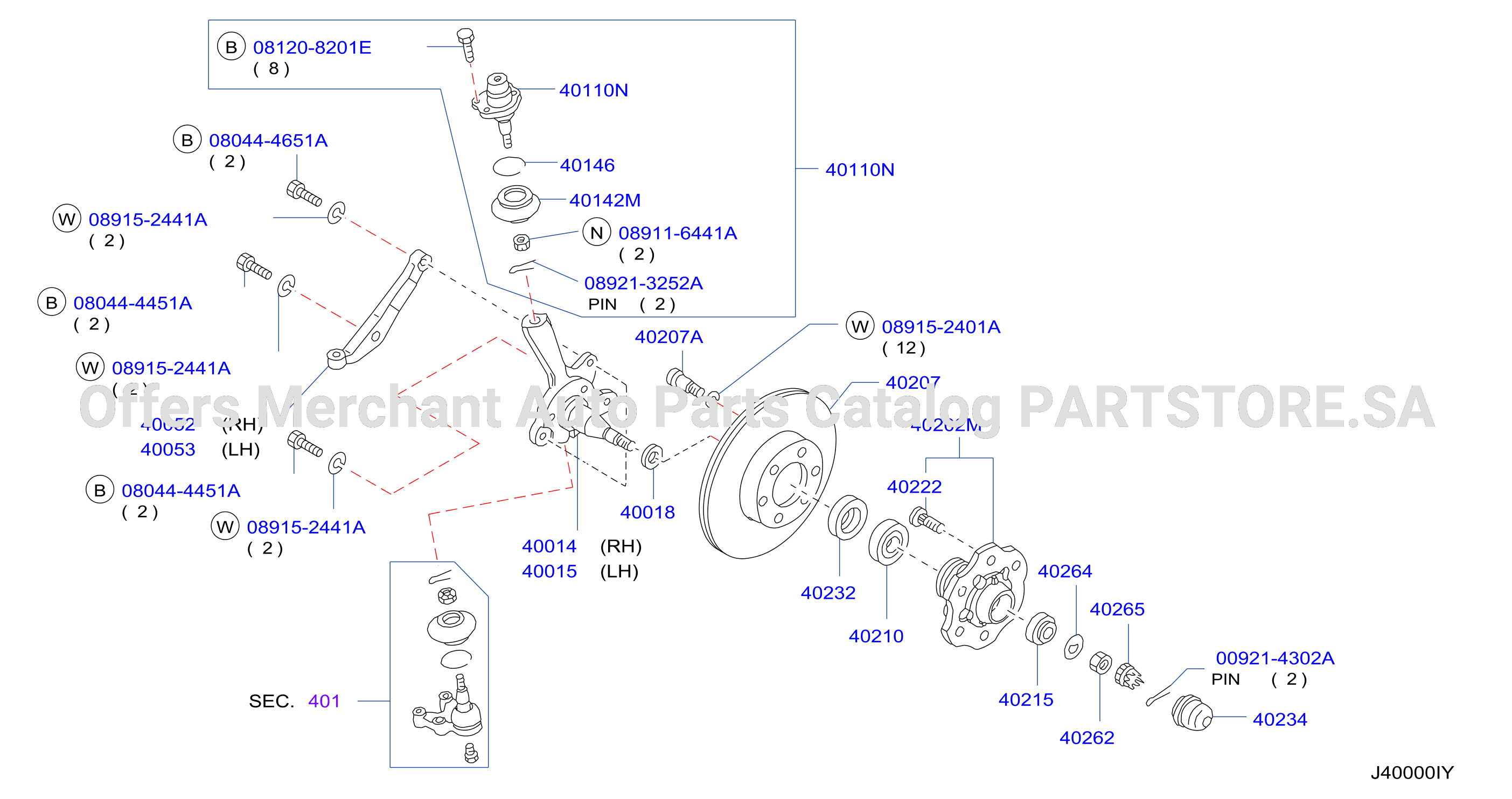 Front Axle Disc Brake