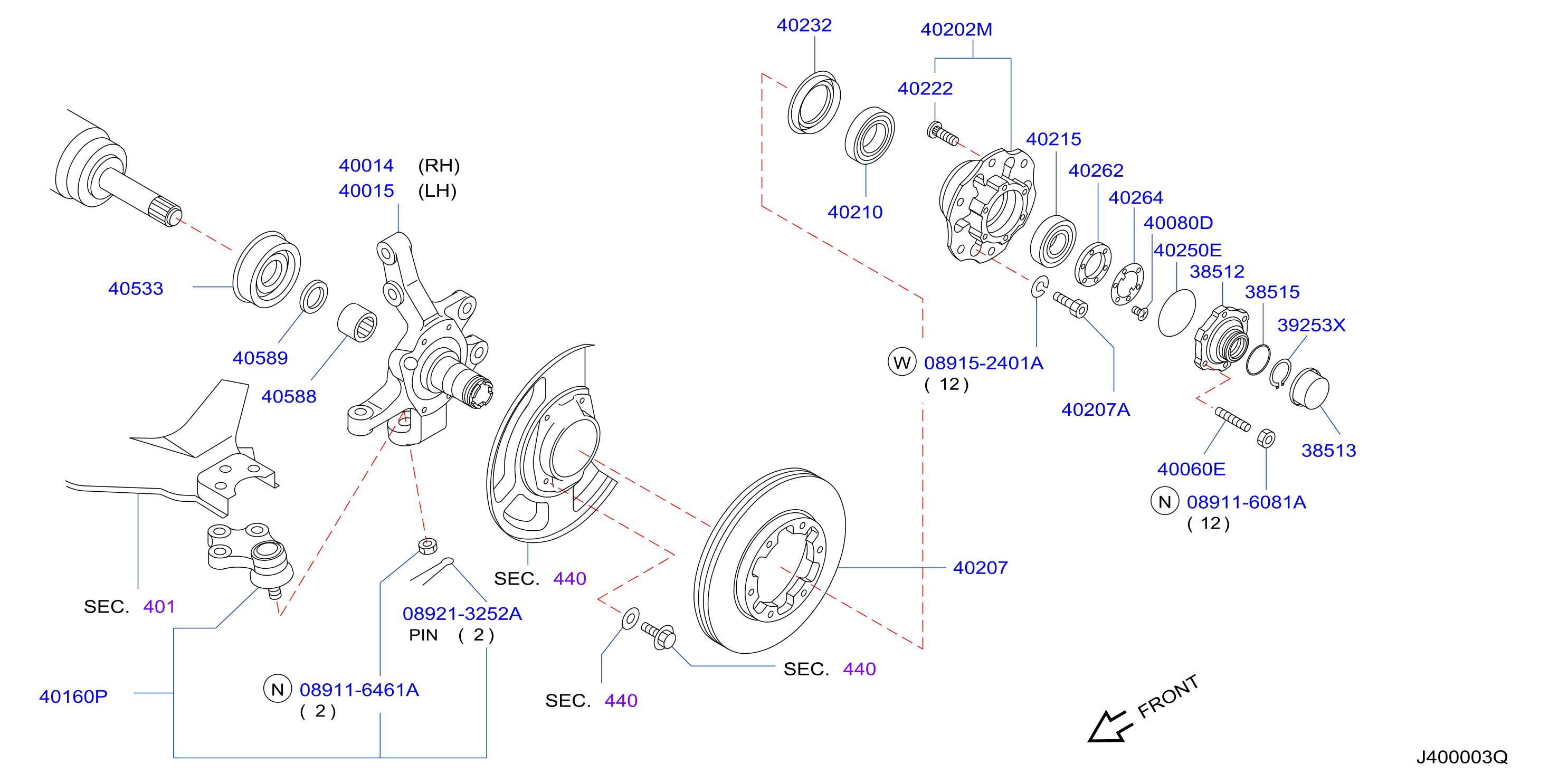 Front Axle