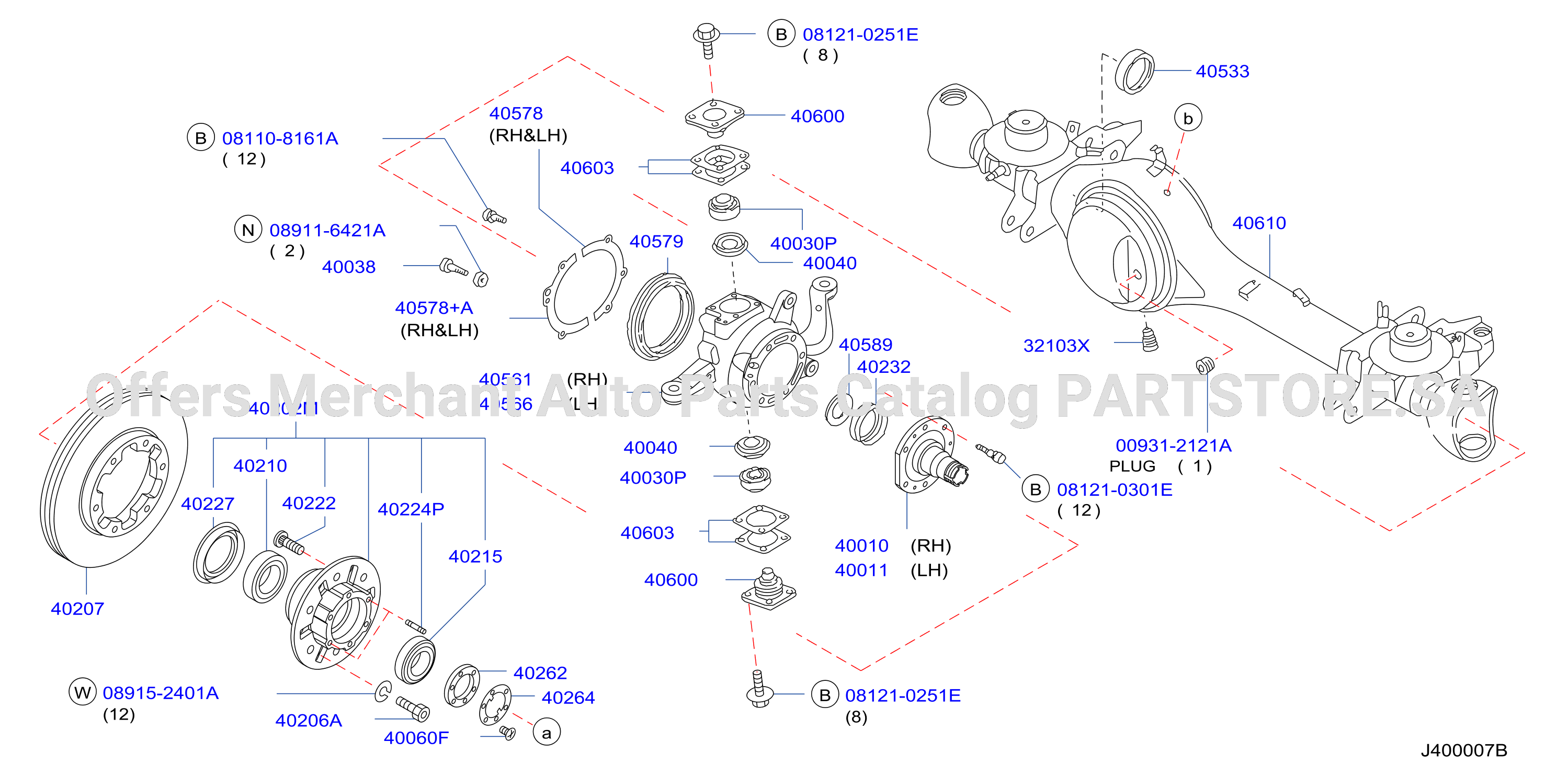 Front Axle Front Axle Parts