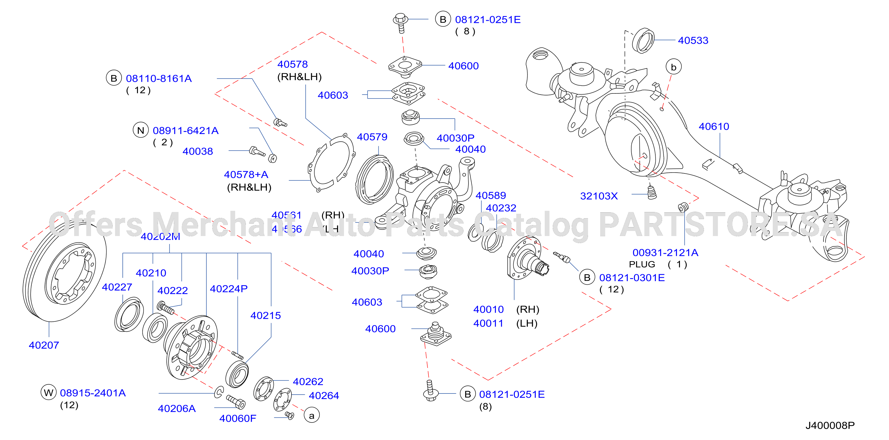 Front Axle Front Axle Parts
