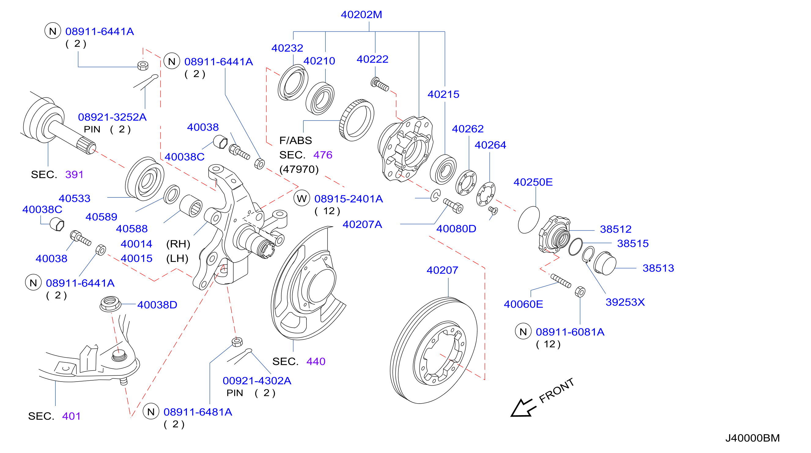 Front Axle
