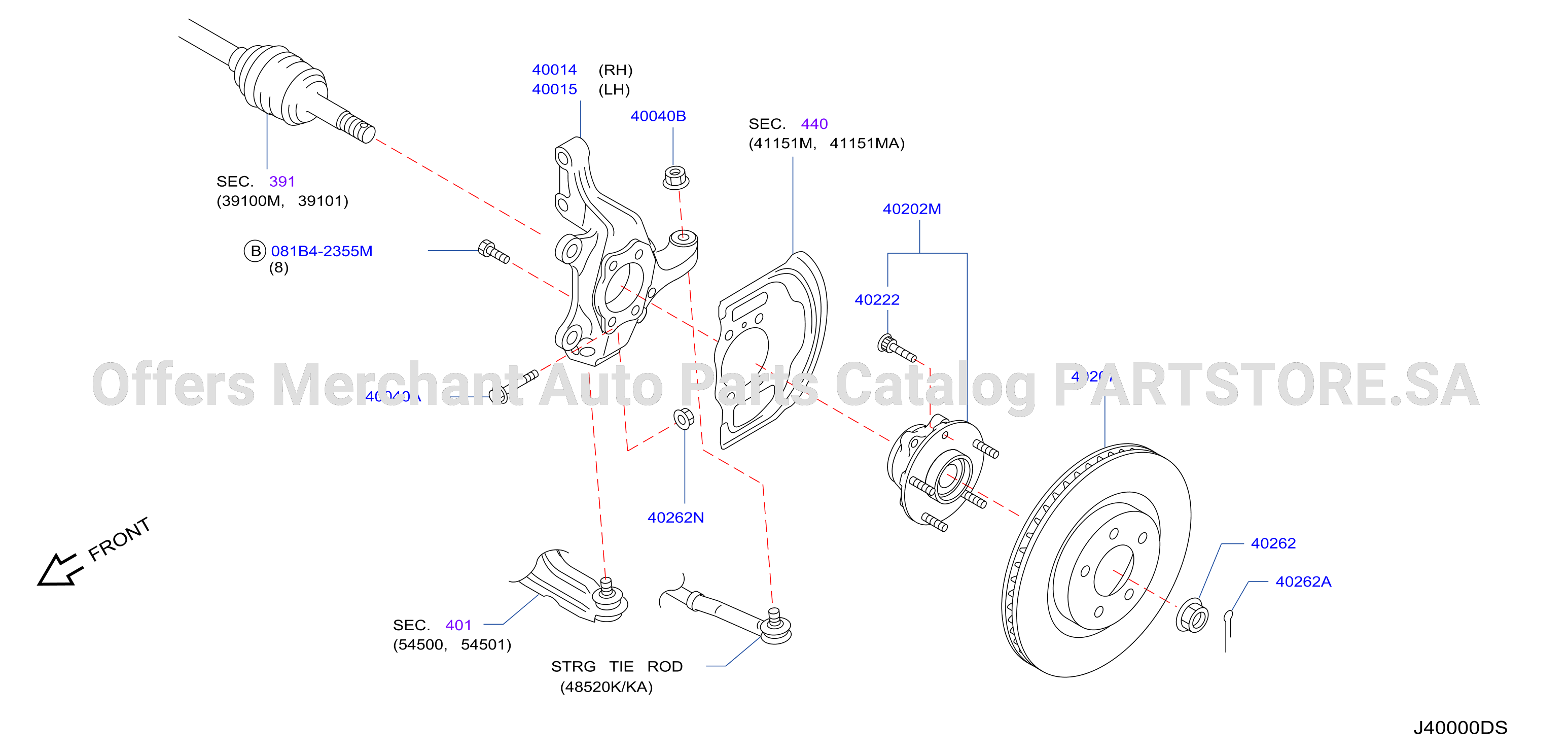 Front Axle