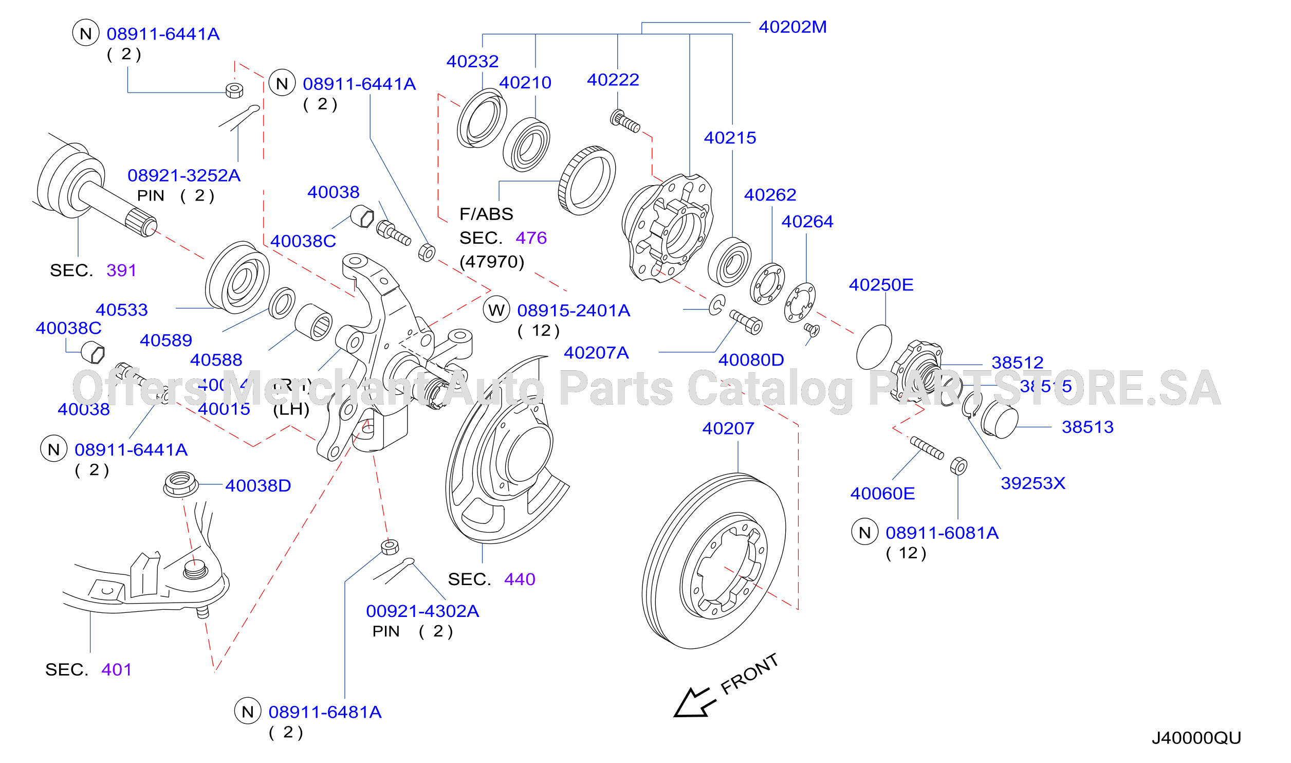 Front Axle