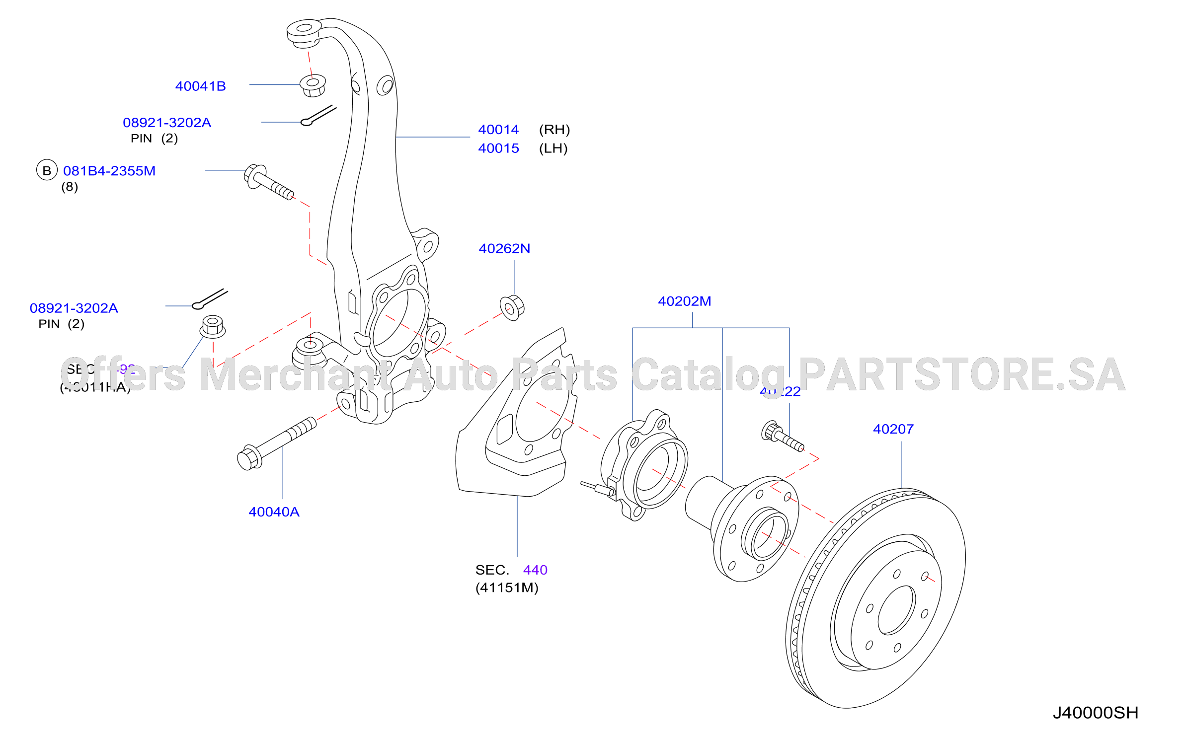 Front Axle 2Wd