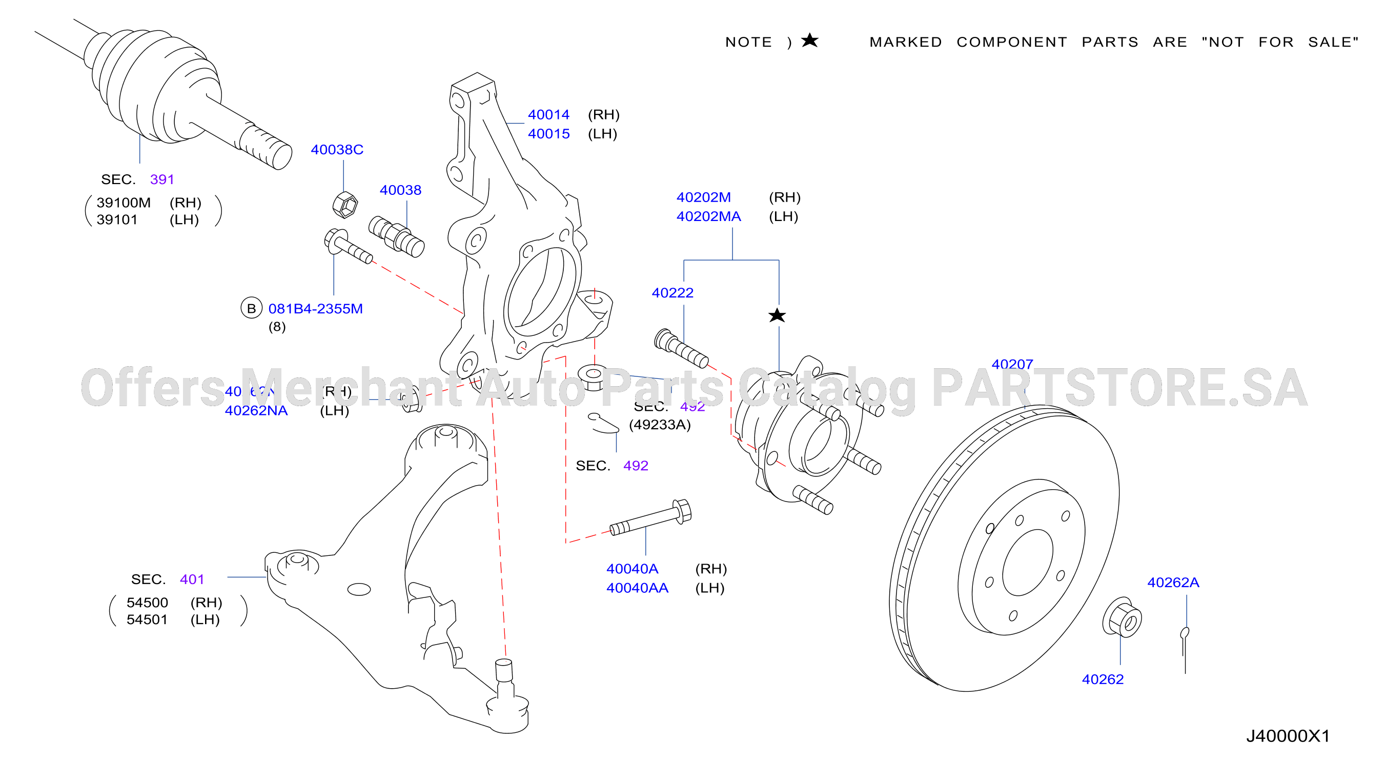 Front Axle