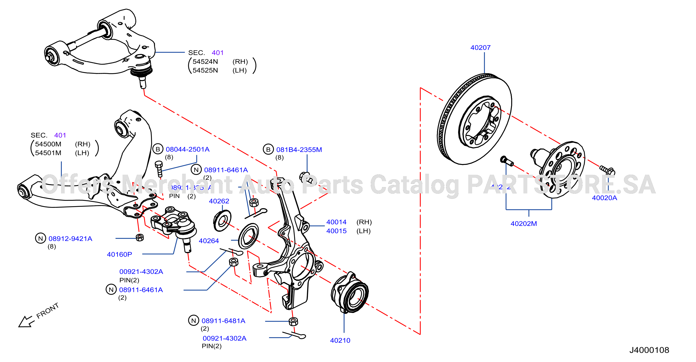 Front Axle Abs Less