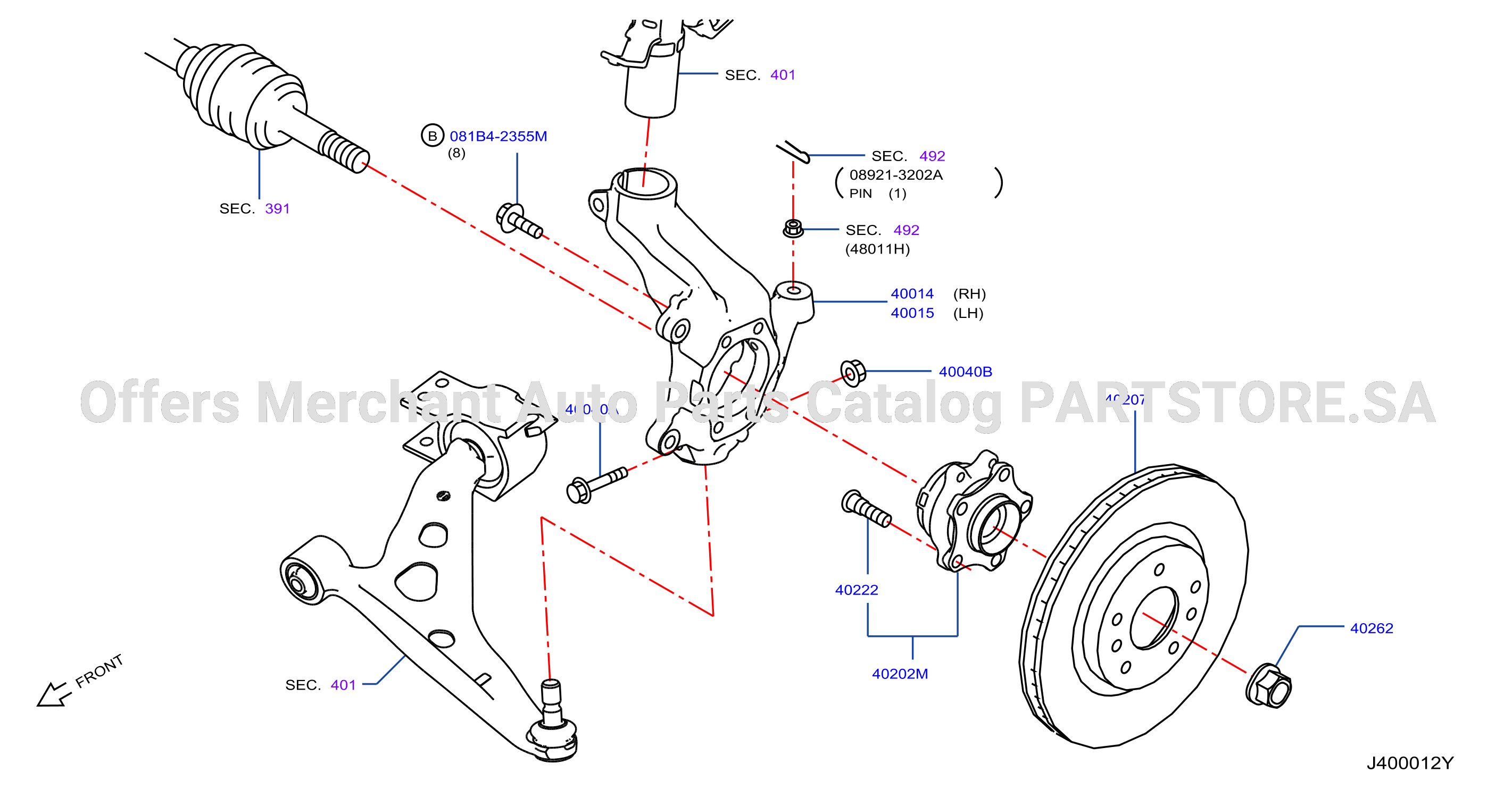 Front Axle