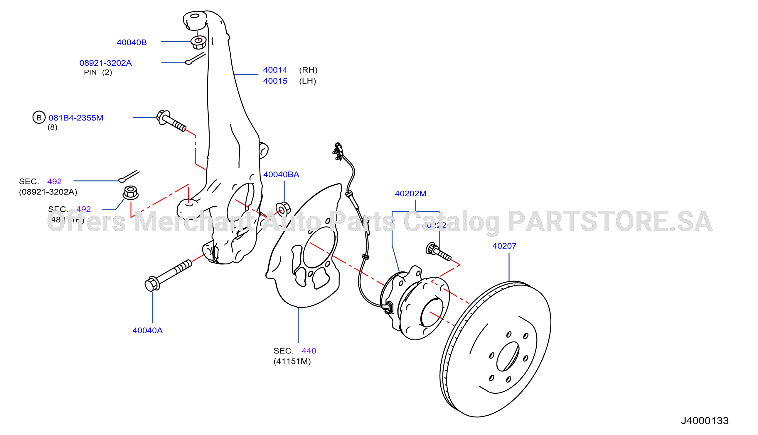 Front Axle 2Wd