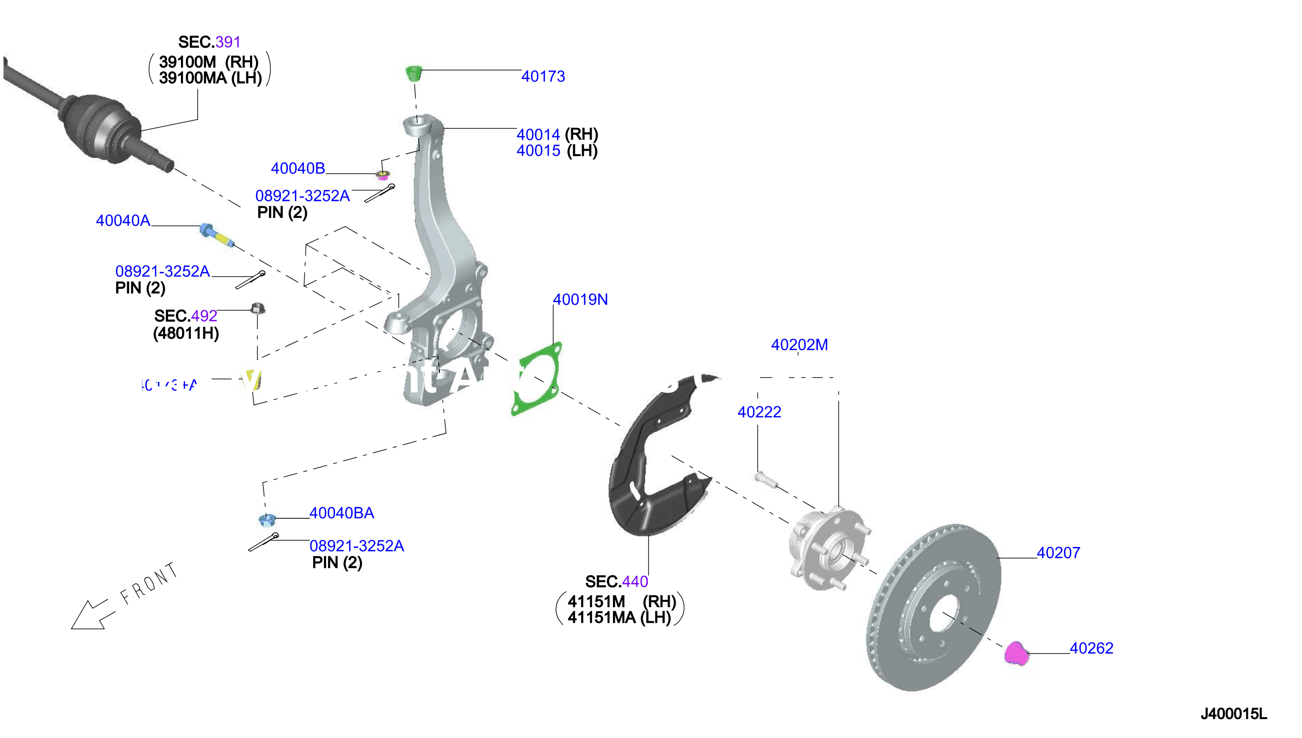 Front Axle