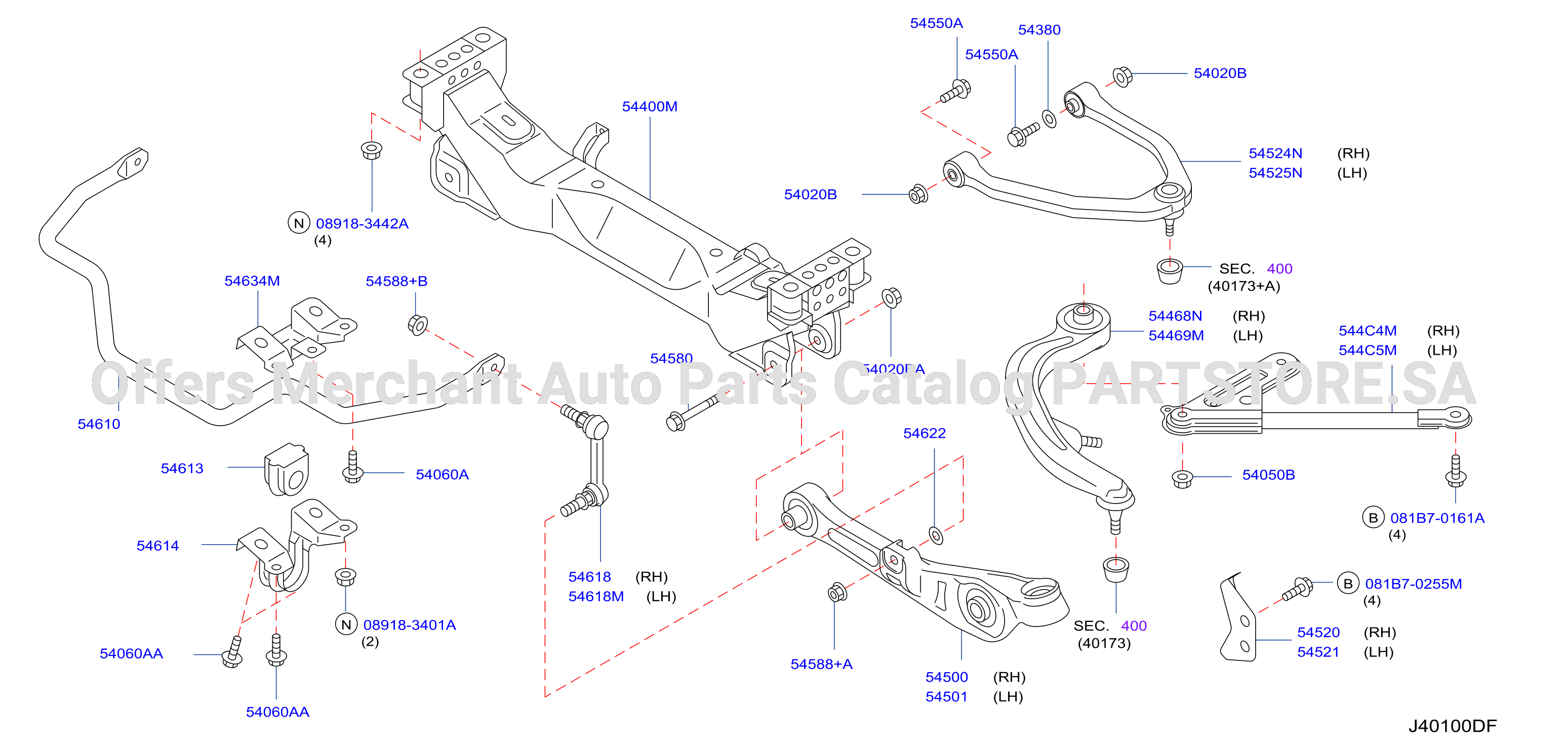 Front Suspension Member Link