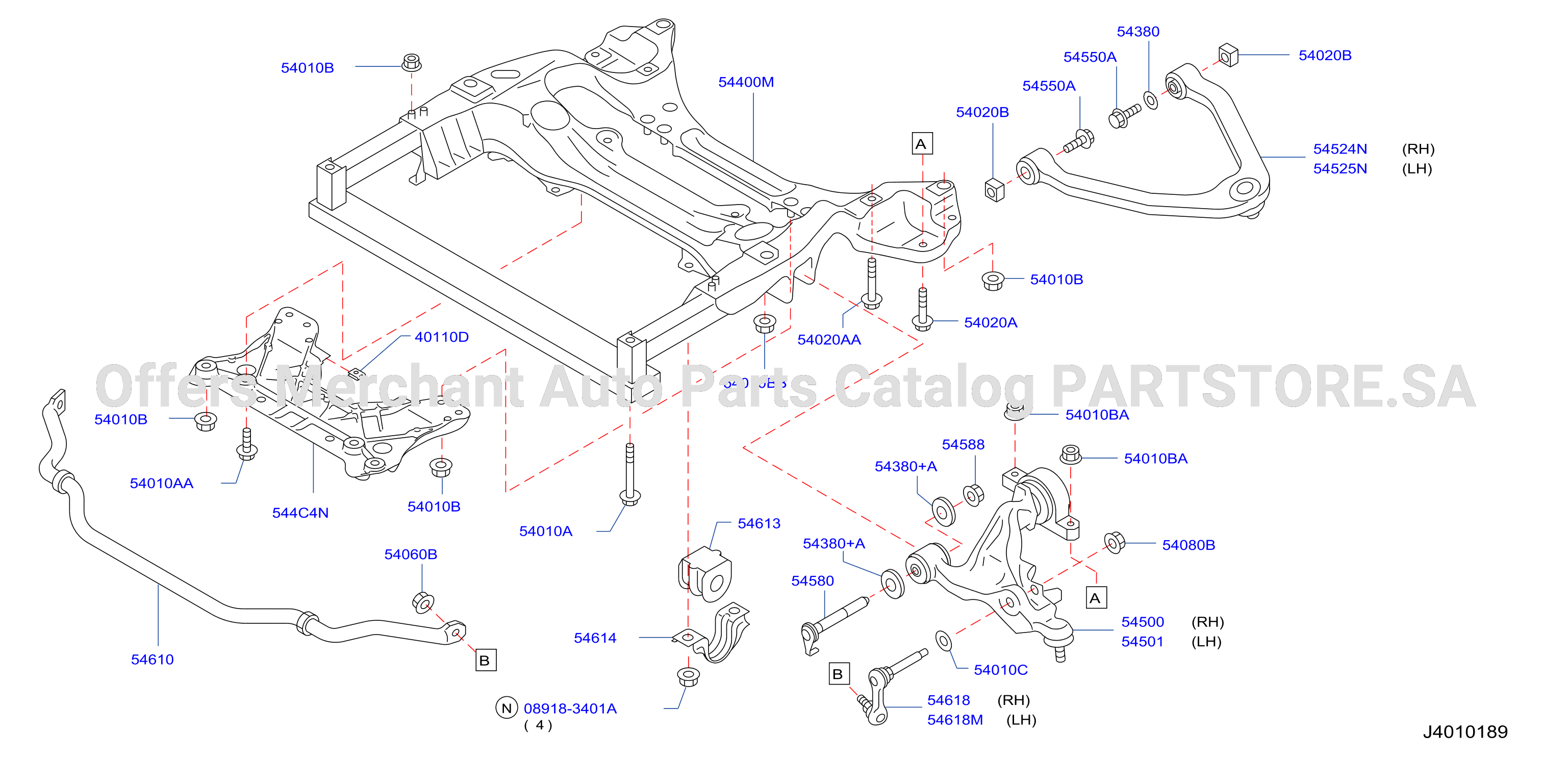 Front Suspension Member Link