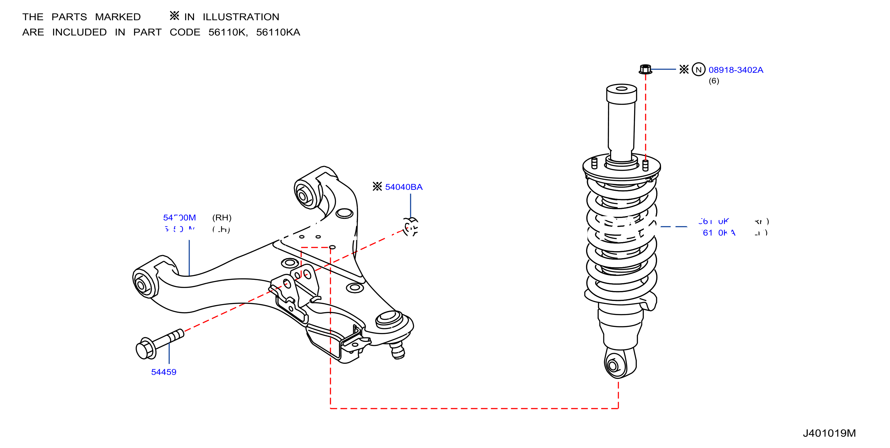 Front Suspension Strut Absorber