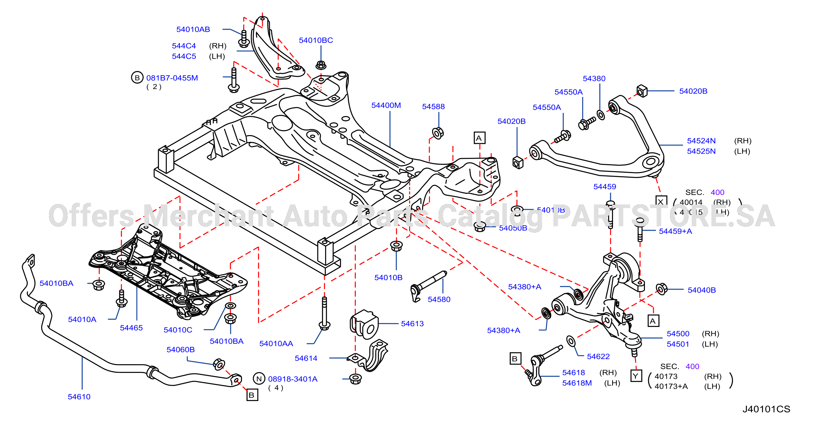 Front Suspension Member Link