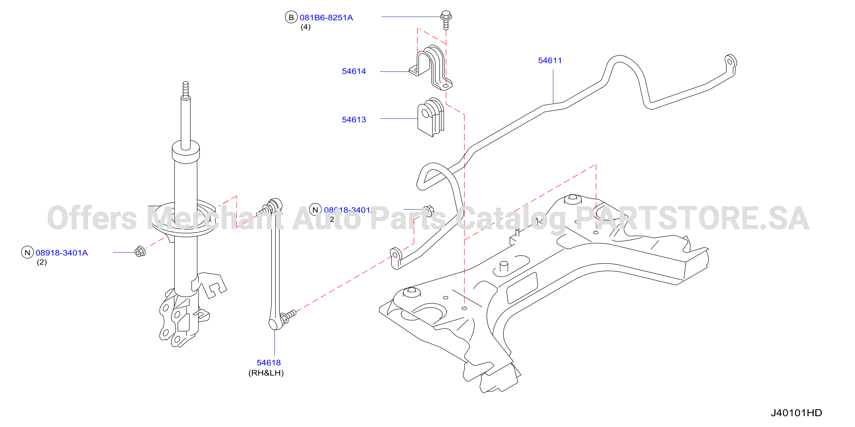 Front Suspension Stab Bar