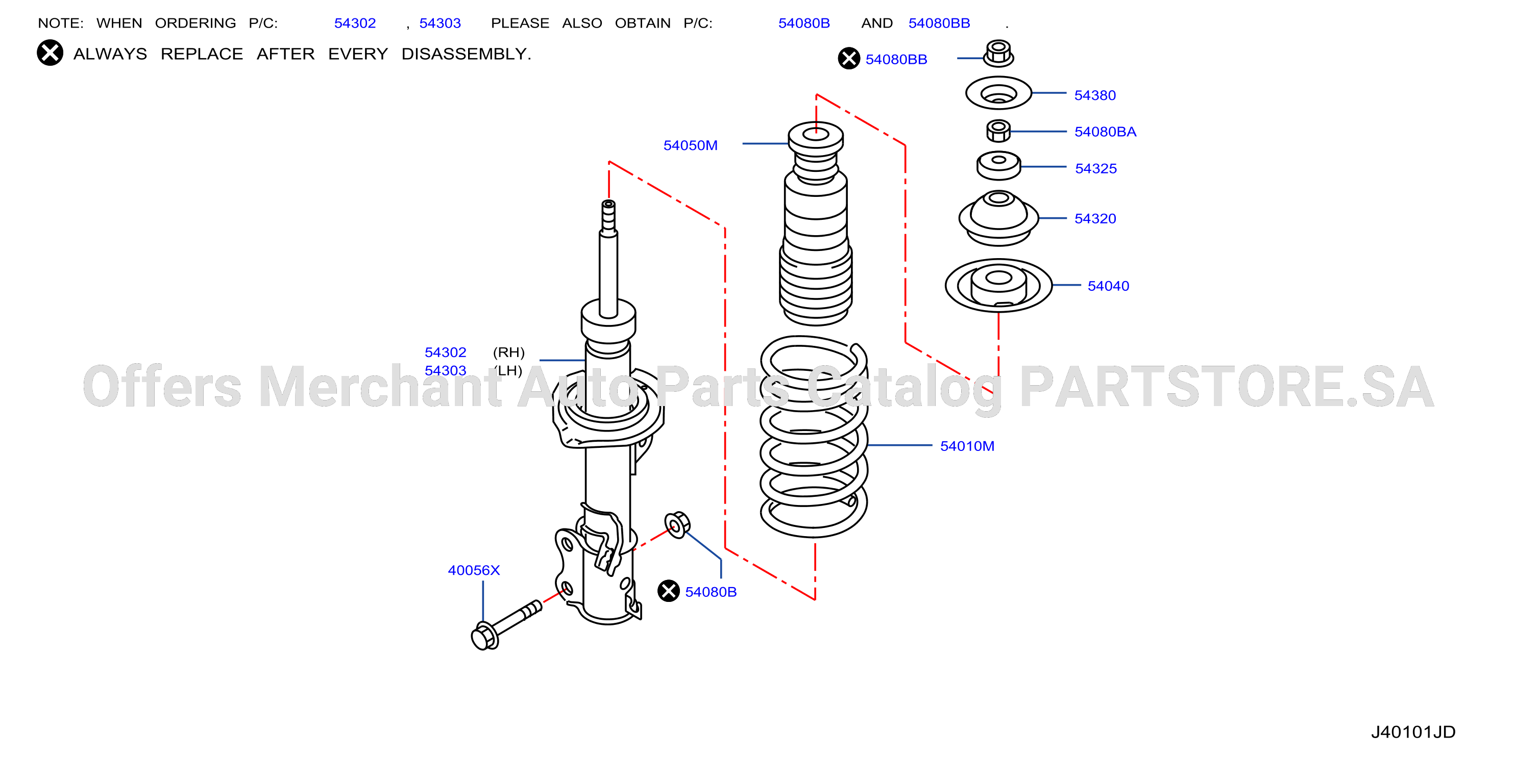 Front Suspension Strut
