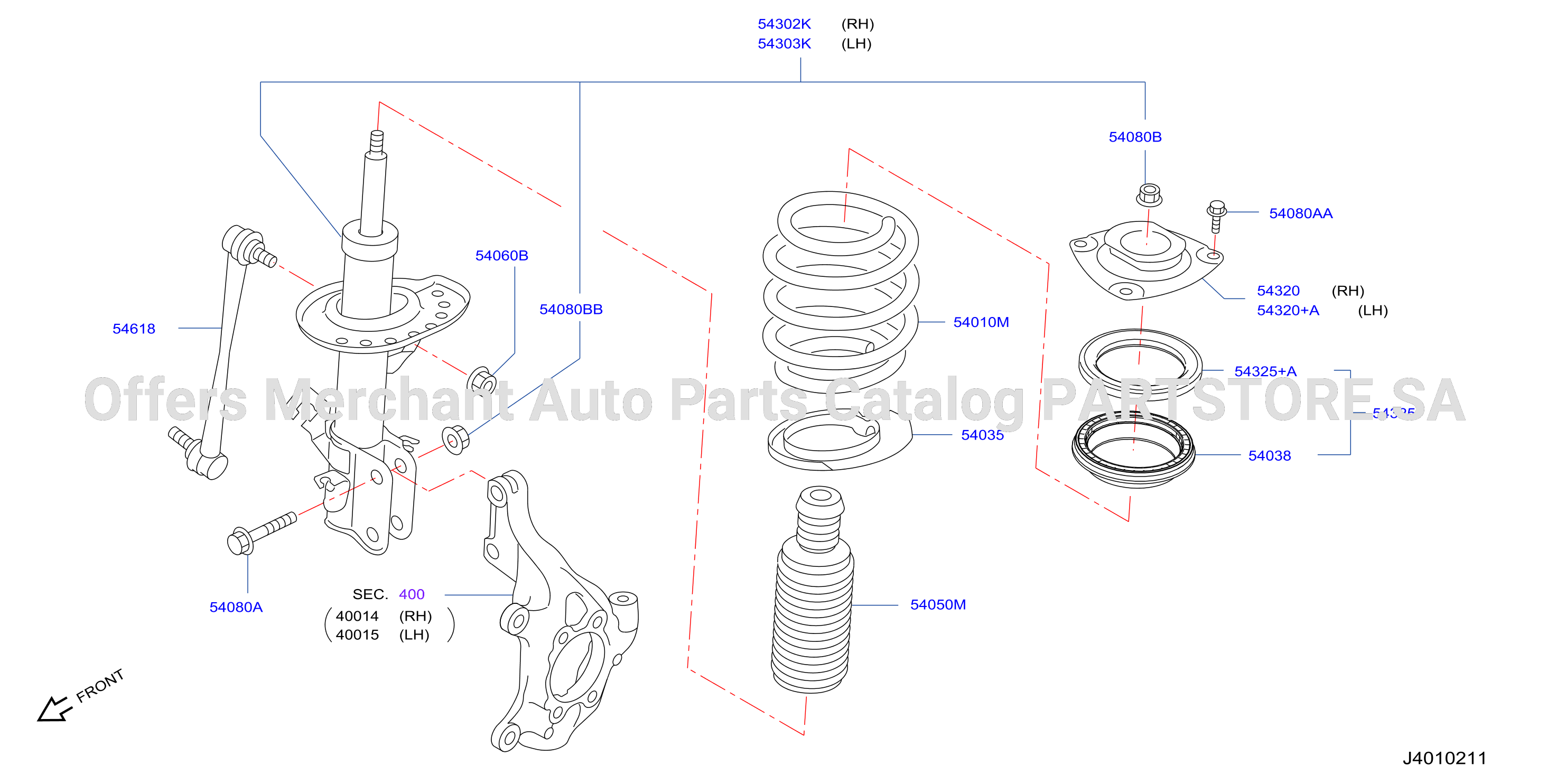 Front Suspension Strut