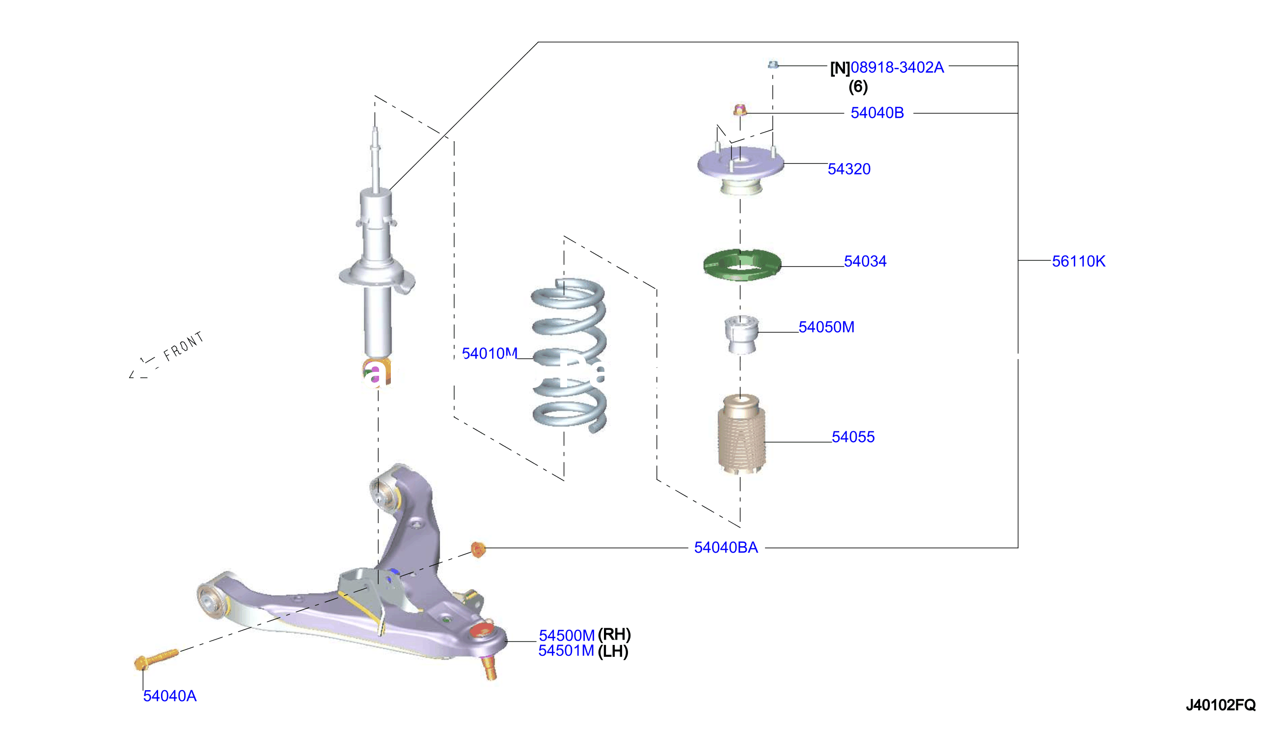Front Suspension Absorber With Stabilizer
