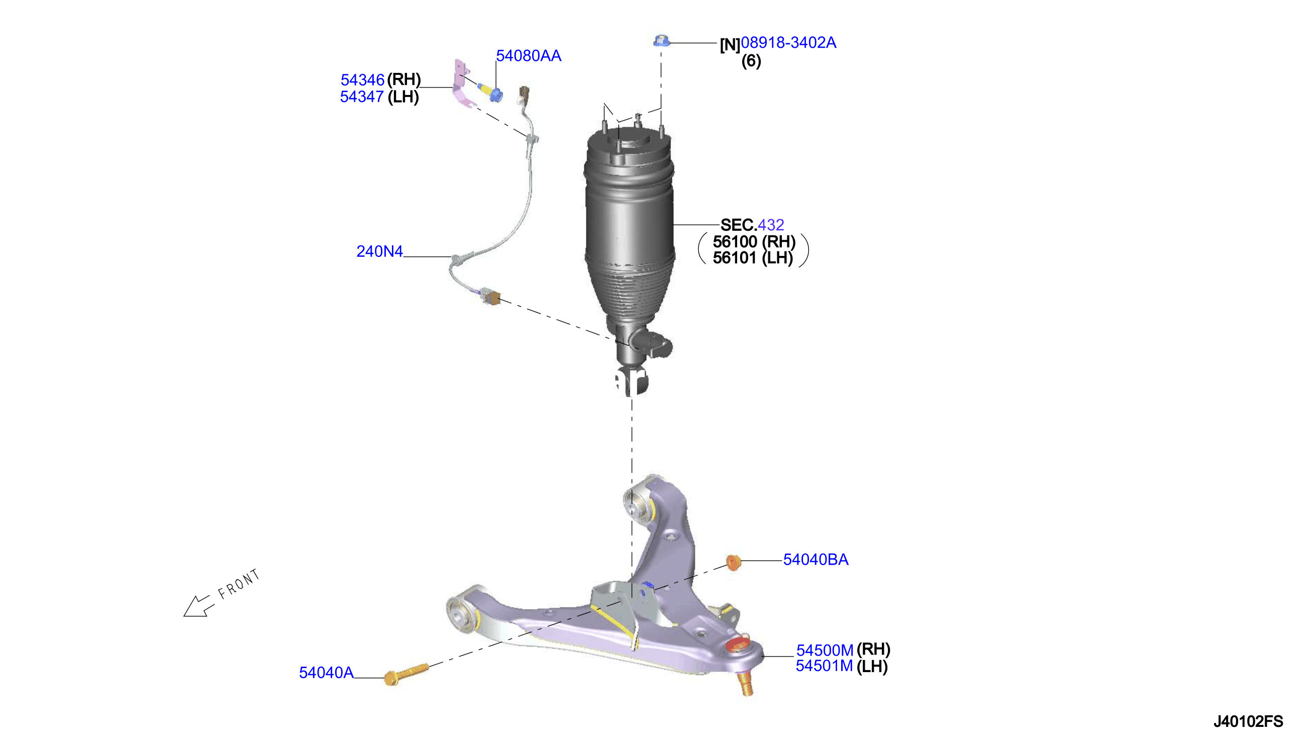 Front Suspension Absorber With Stabilizer