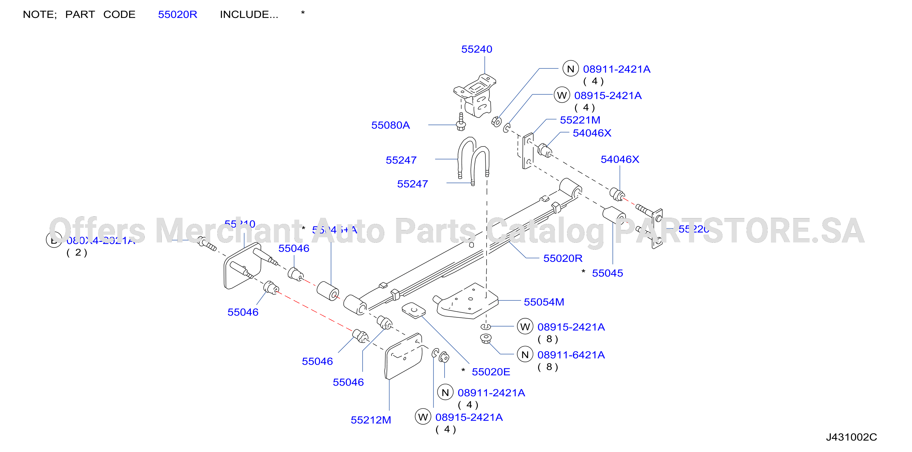 Rear Suspension Spring