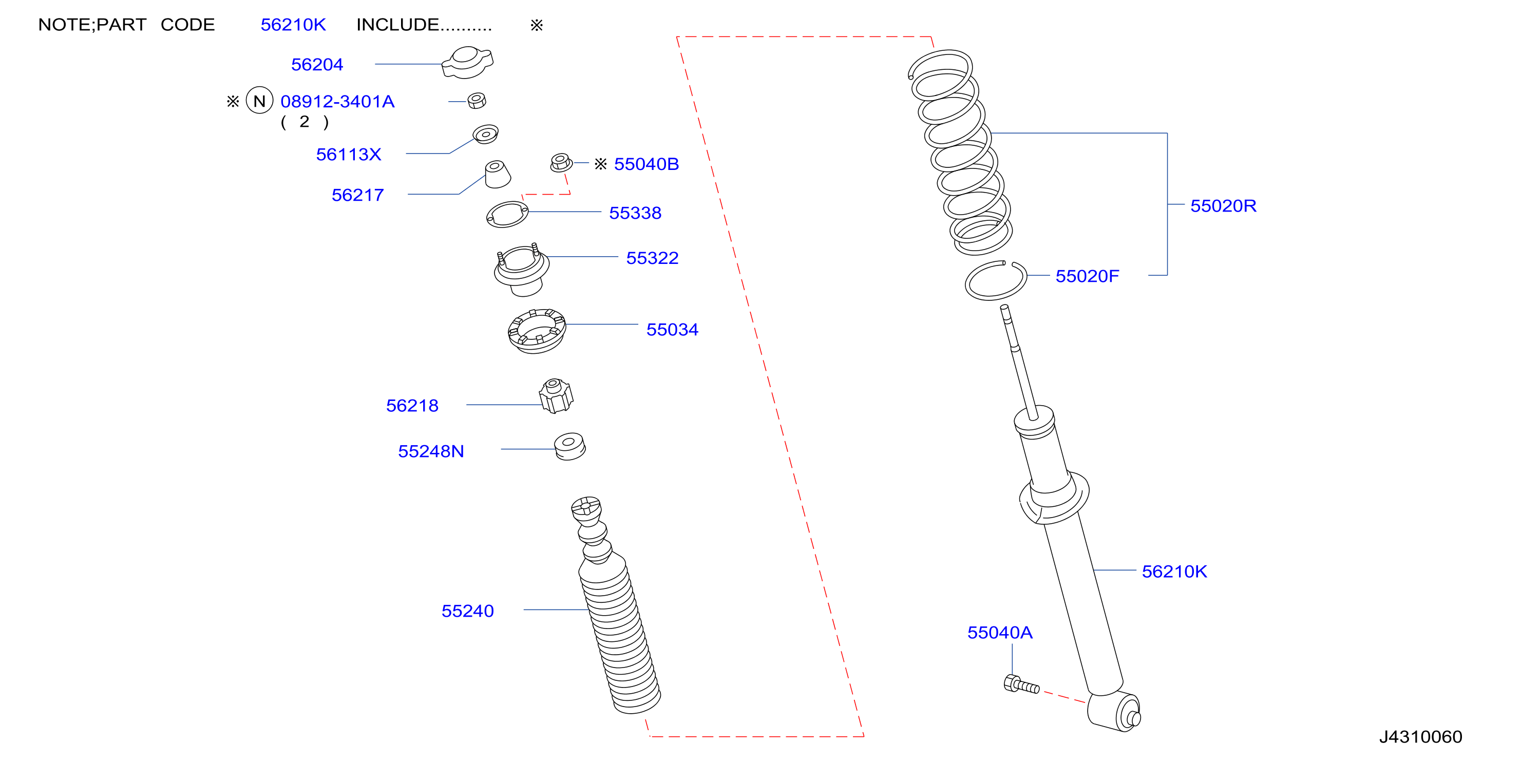 Rear Suspension Abs Parts