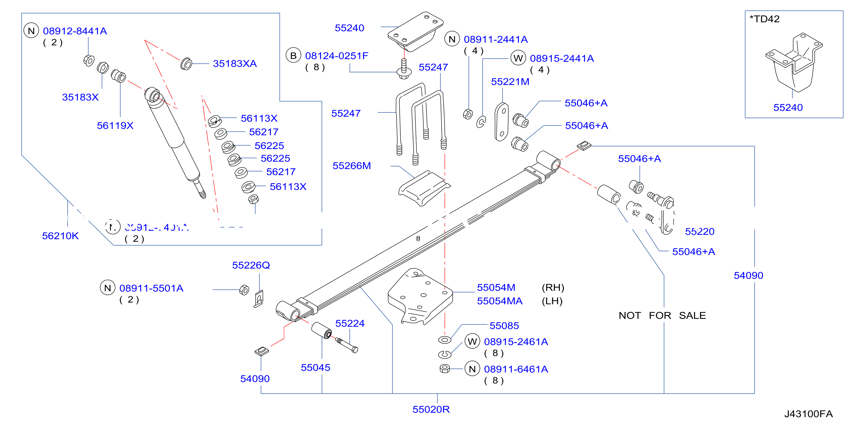 Rear Suspension Spring Shock Absober
