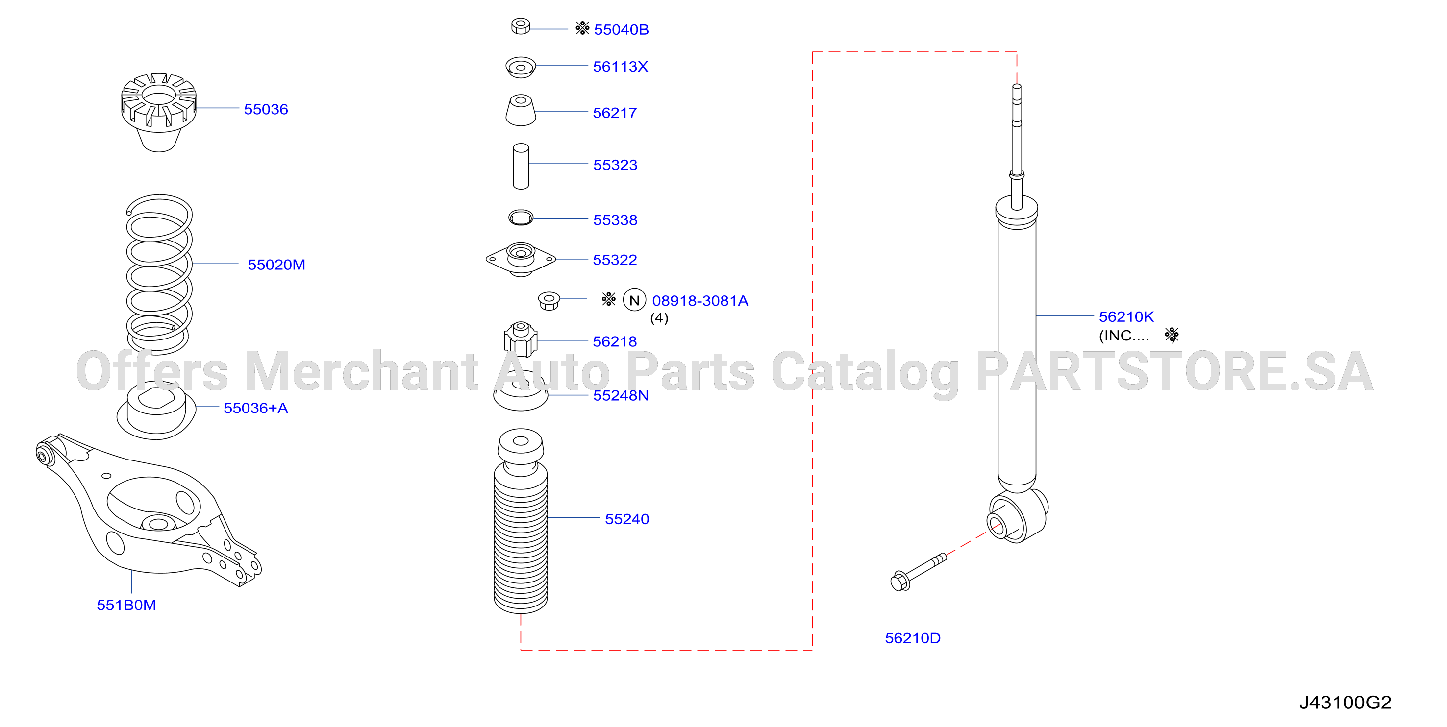 Rear Suspension Absorber