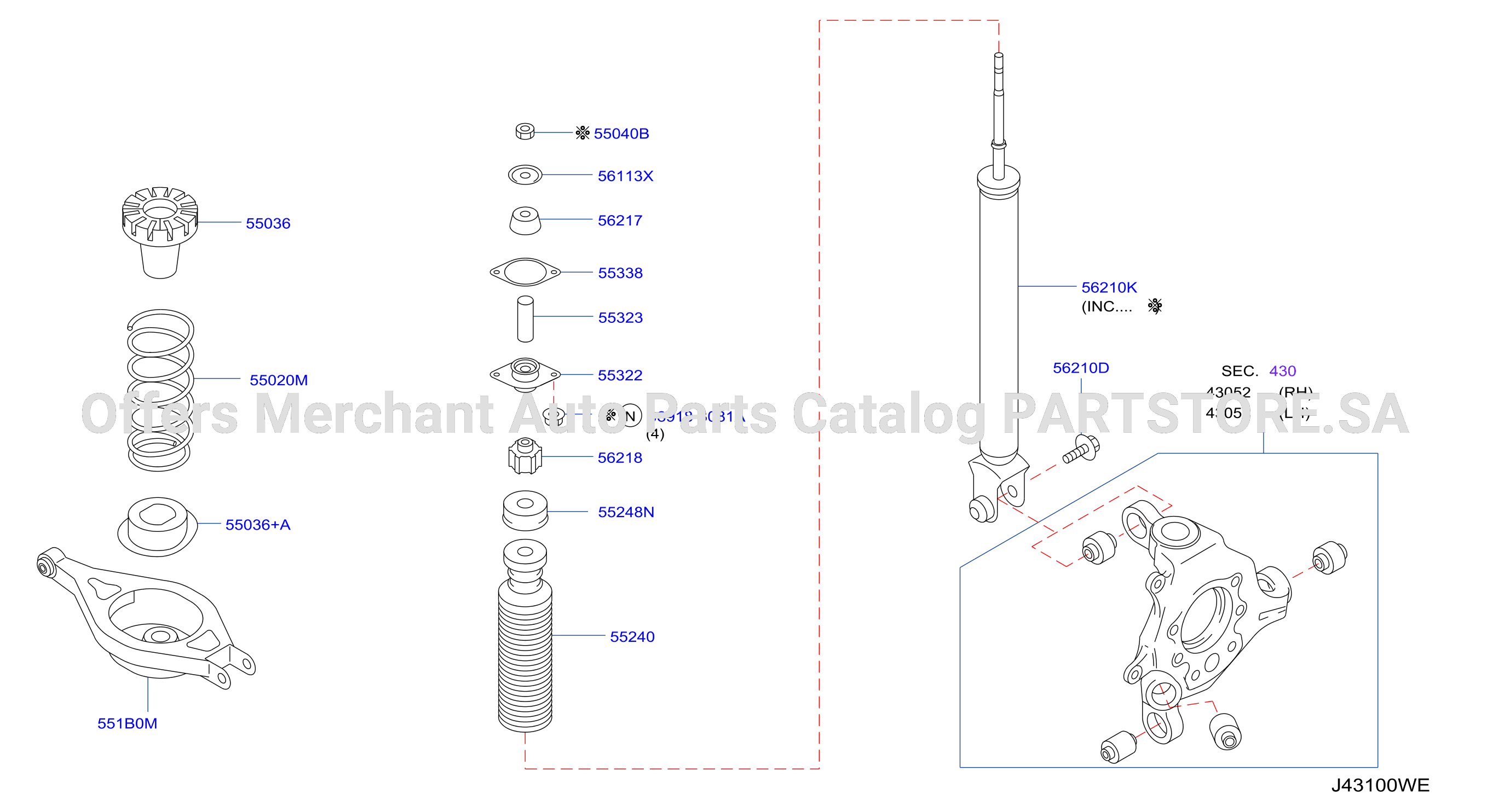 Rear Suspension Shockabsorber