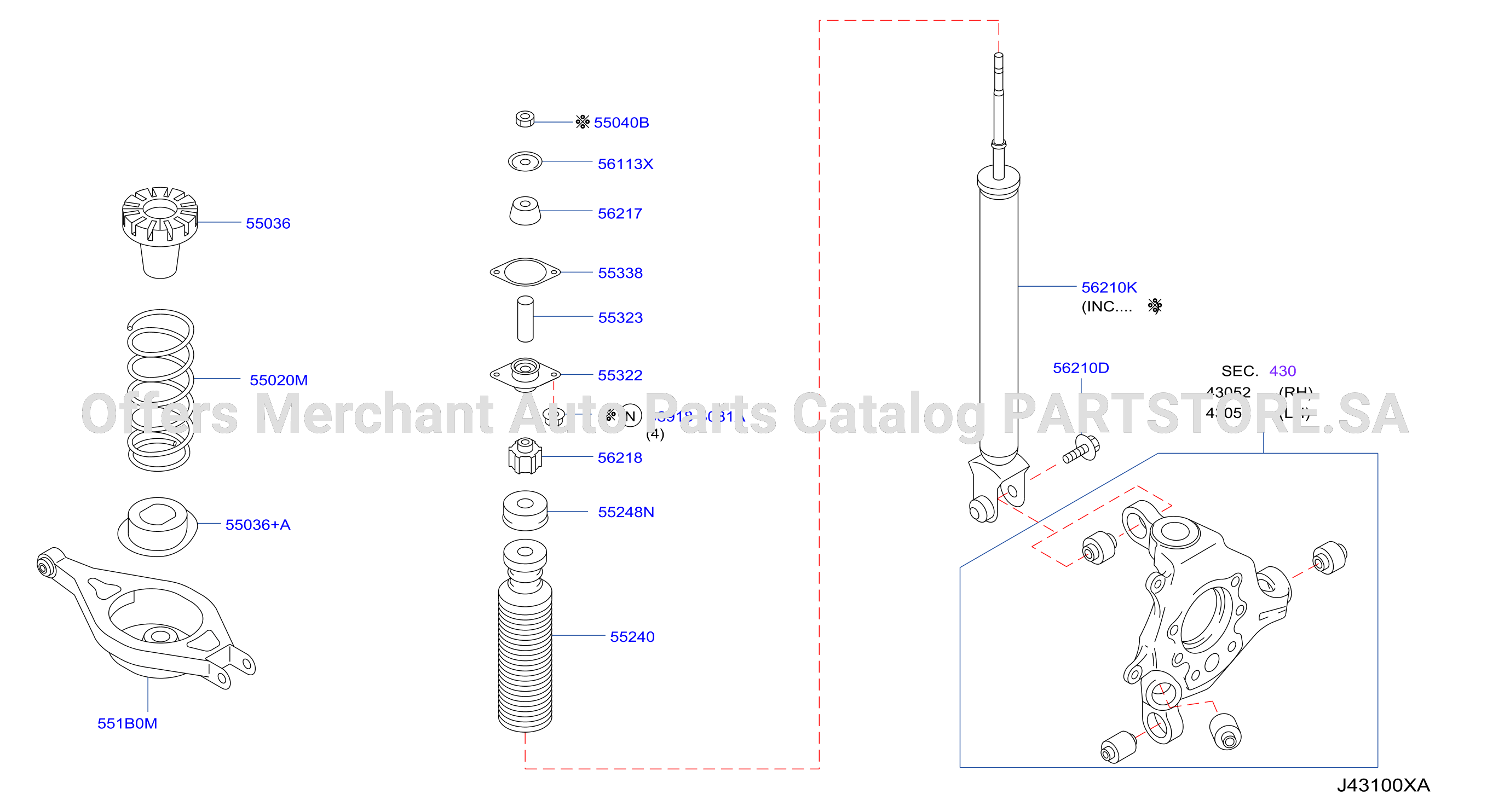 Rear Suspension Shockabsorber