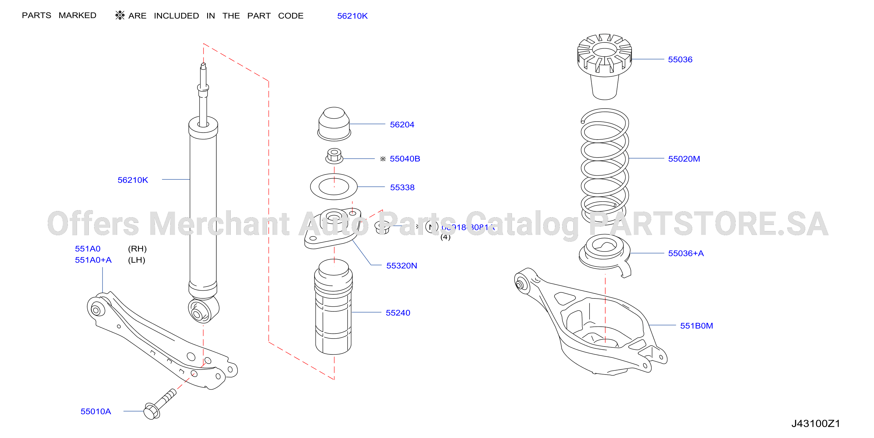 Rear Suspension Absorber