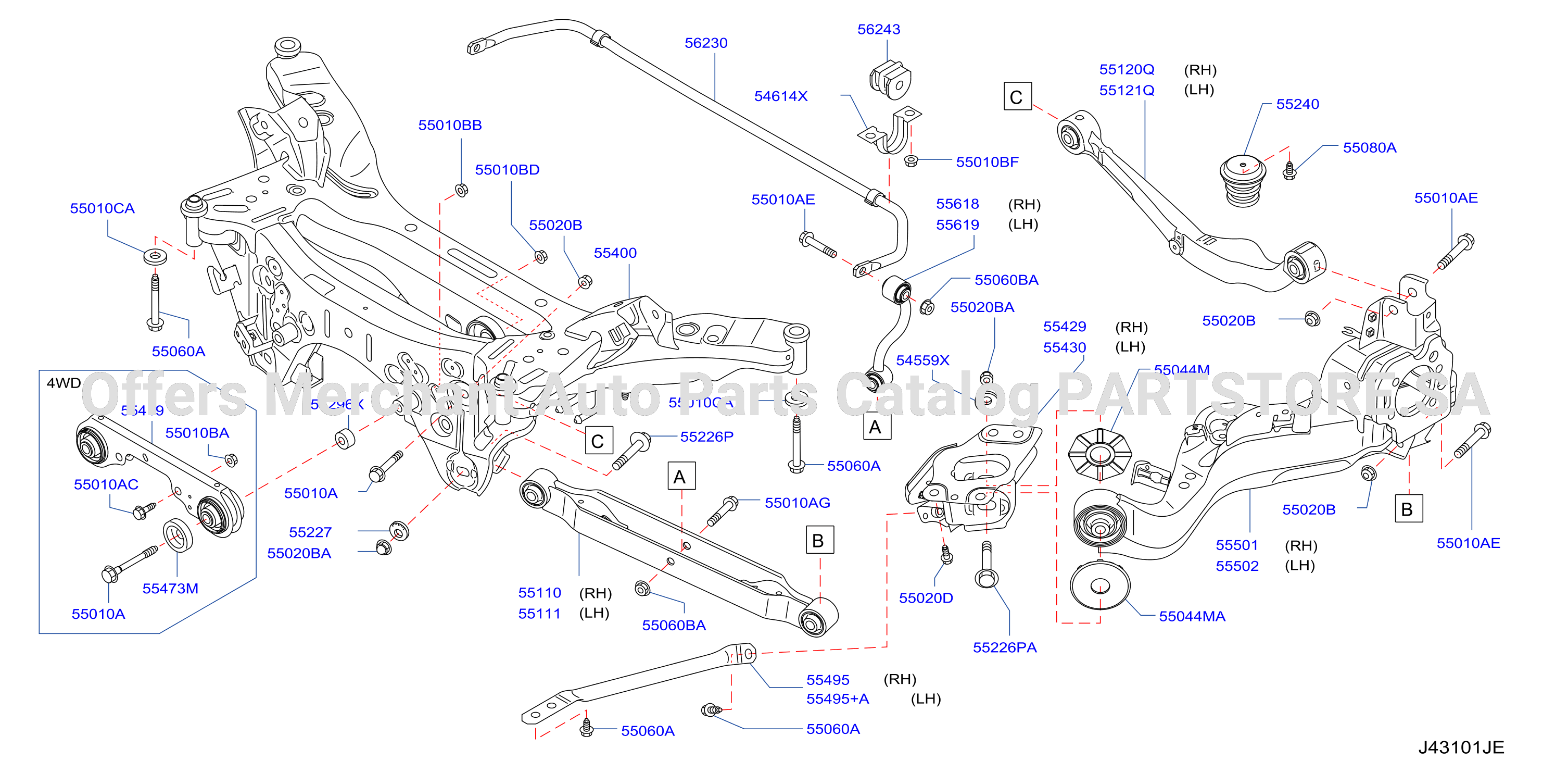 Rear Suspension Member