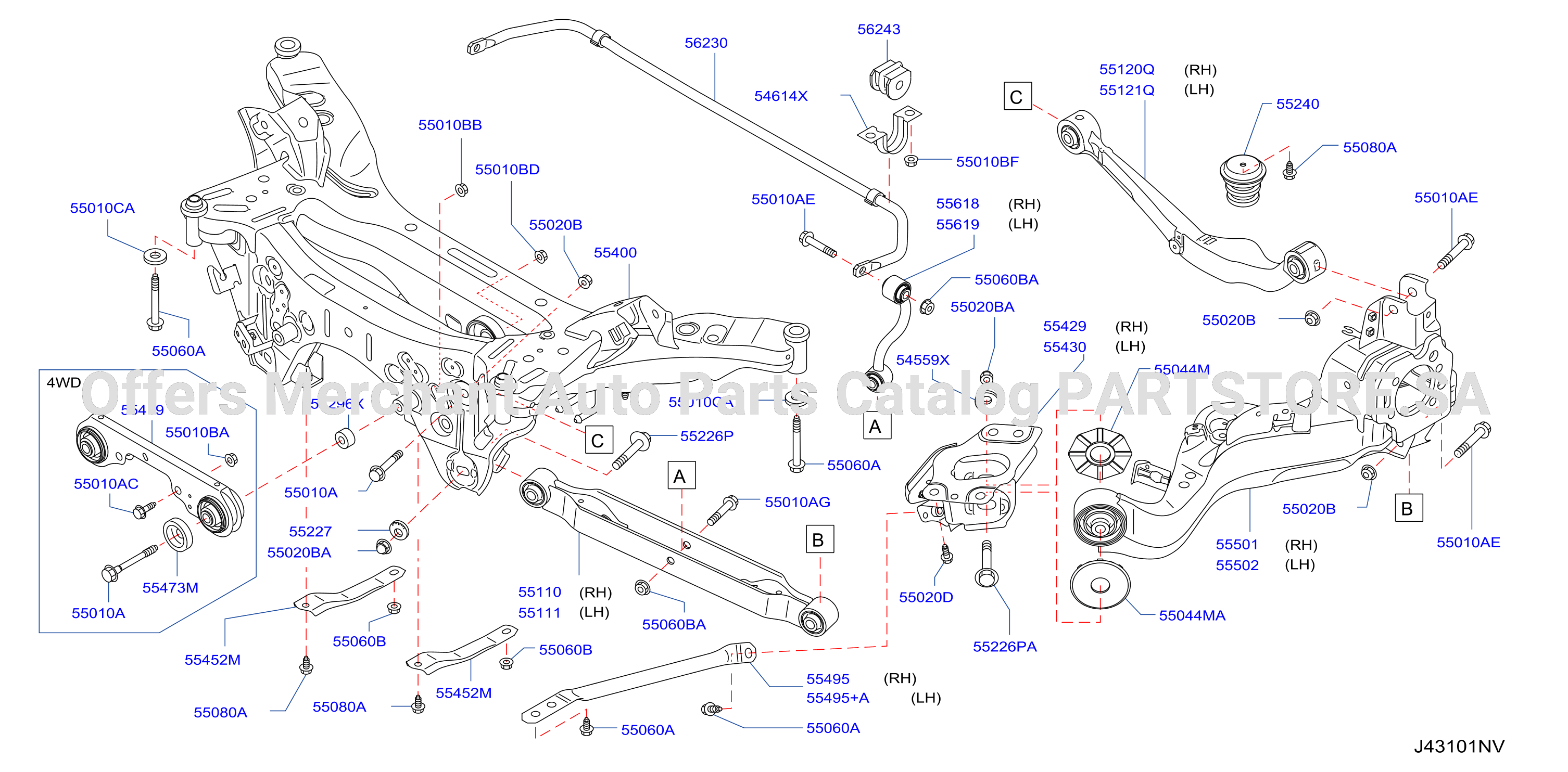 Rear Suspension Member